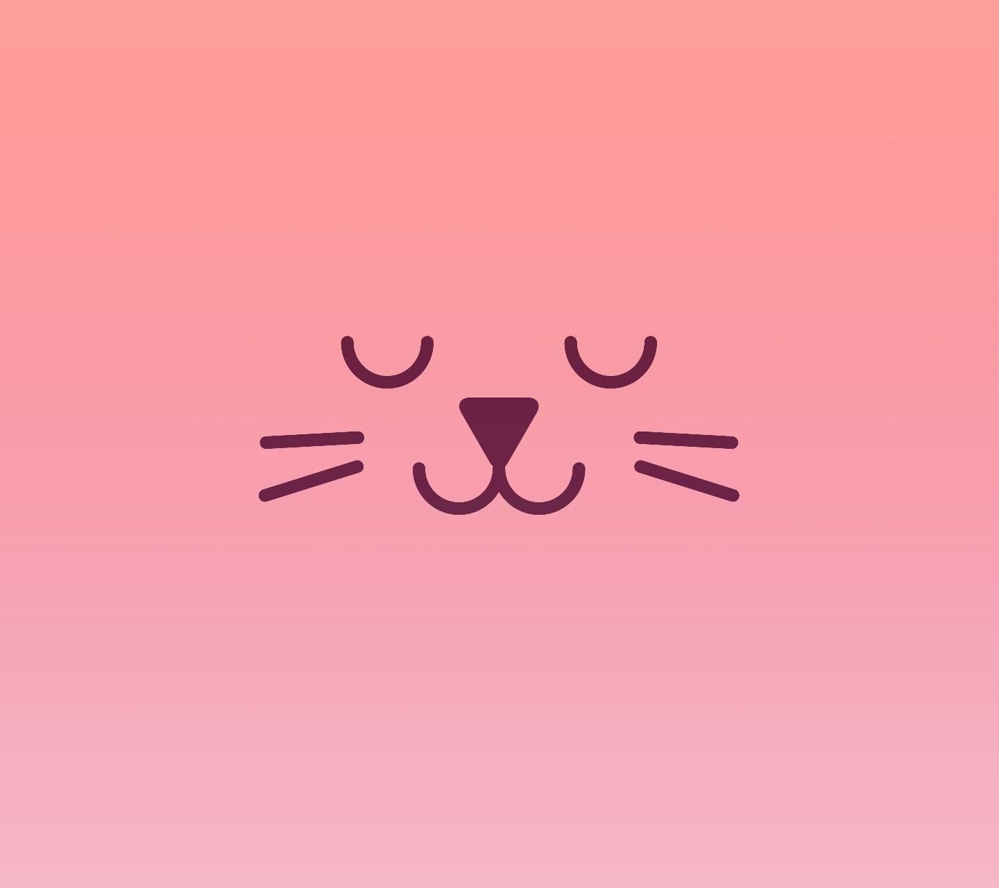 Cat Wallpaper Pink