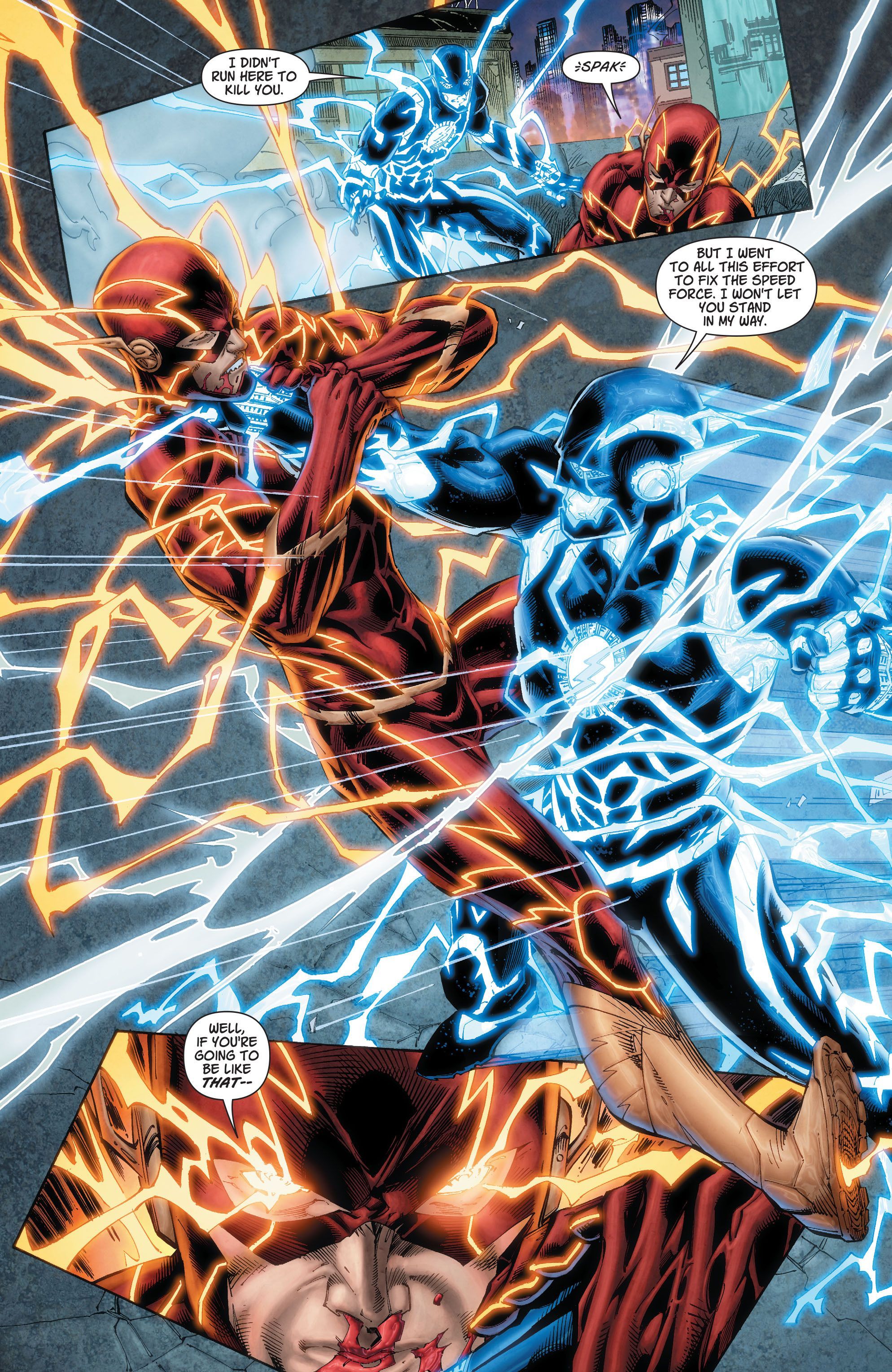 The FLash vs The Blue Flash. Flash comics, The flash, Flash wallpaper