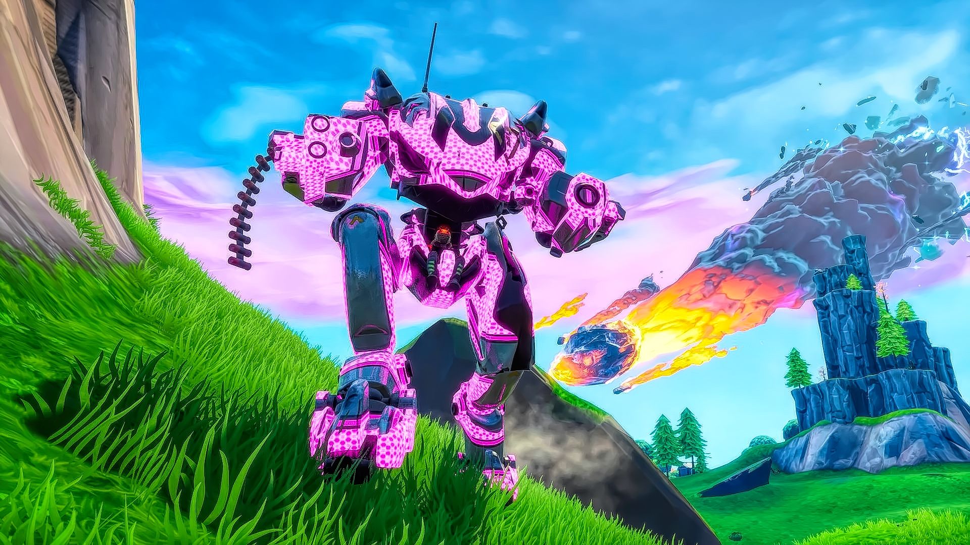 Брута игра. Брут ФОРТНАЙТ. Брут ФОРТНАЙТ робот. Fortnite Mech. Mecha meowskulls Fortnite.