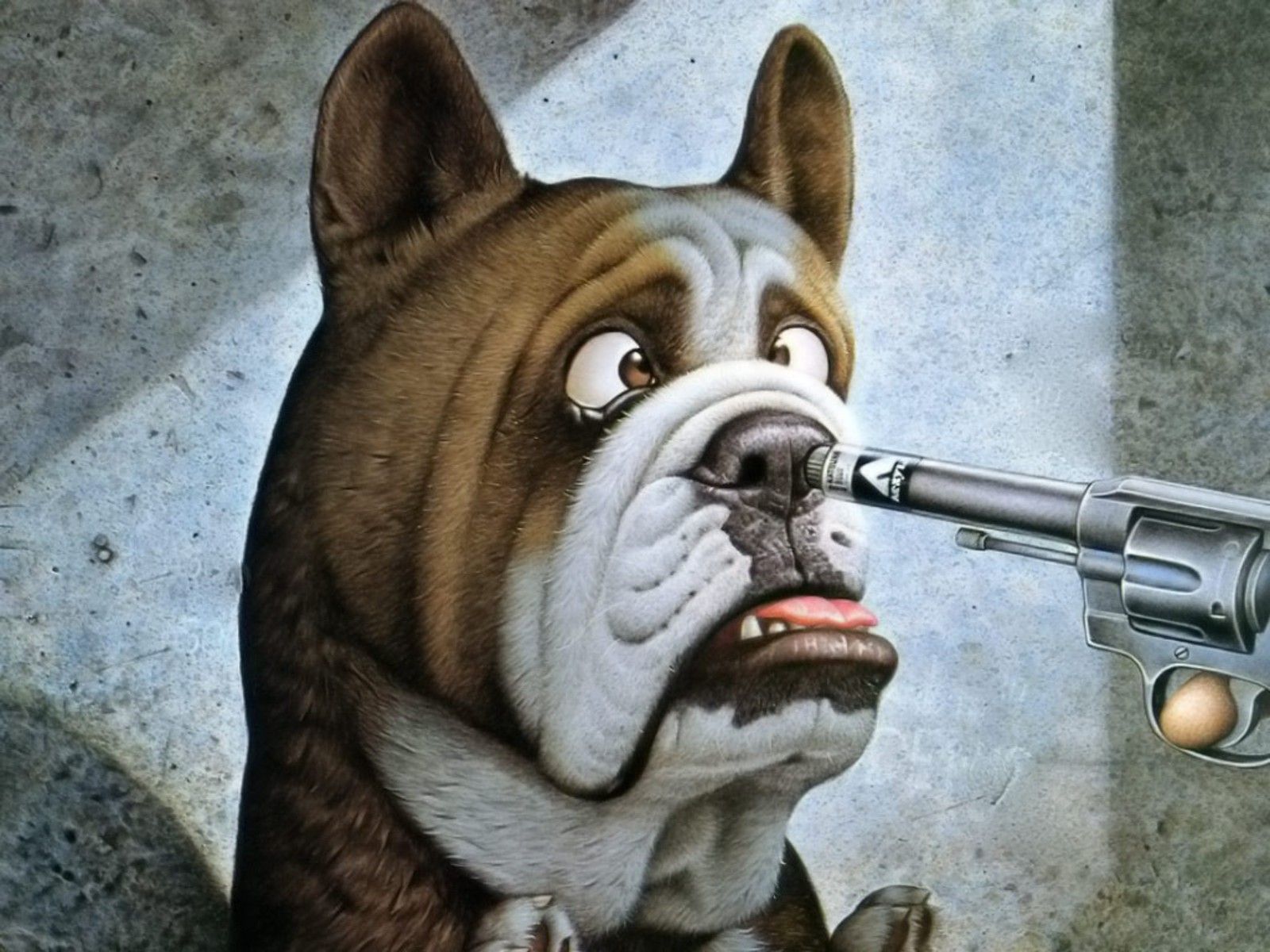 Stickem up!. Animal humor dog, Funny dog faces, Dog animation