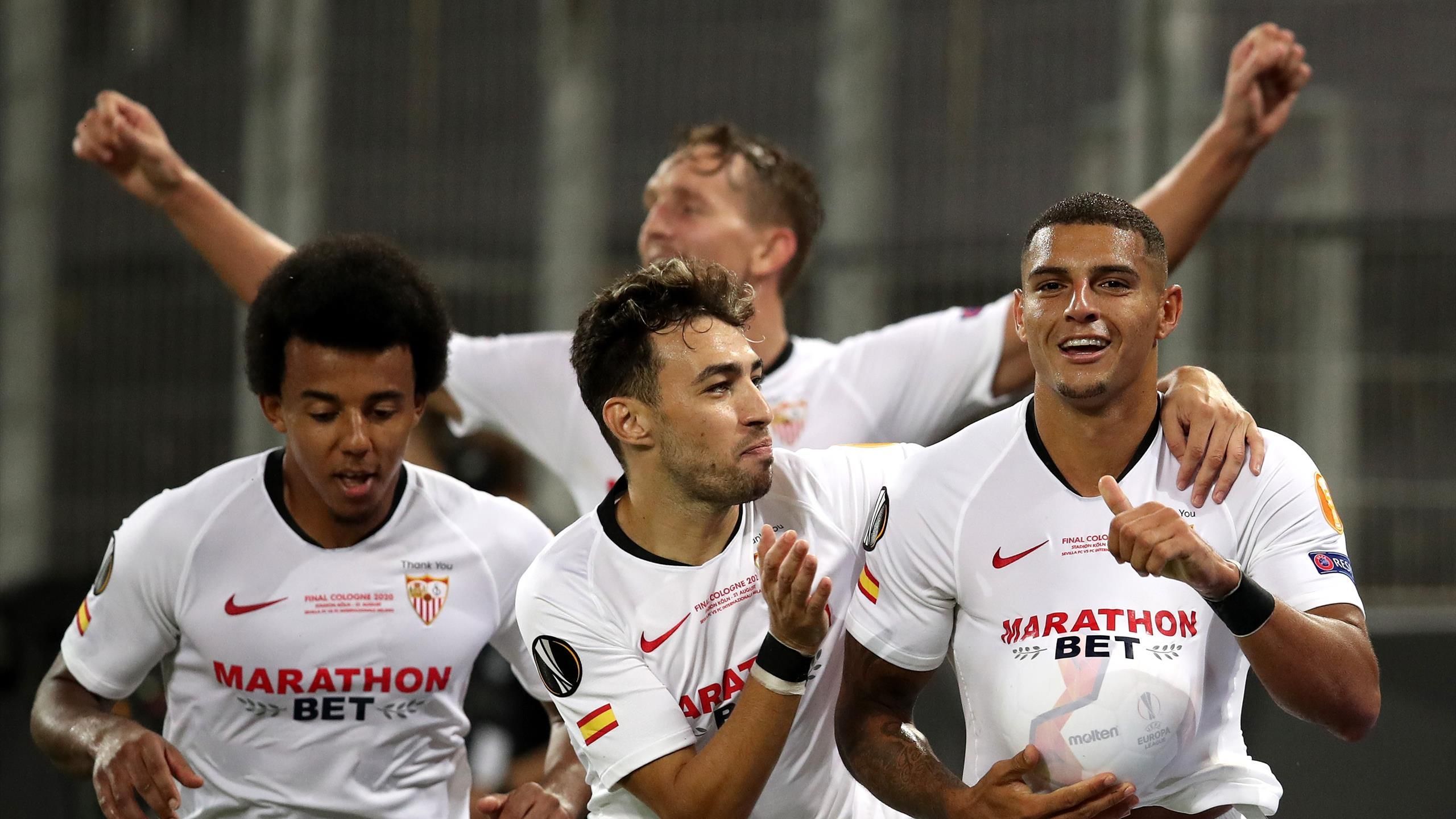 Sevilla stun Inter to win Europa League in five