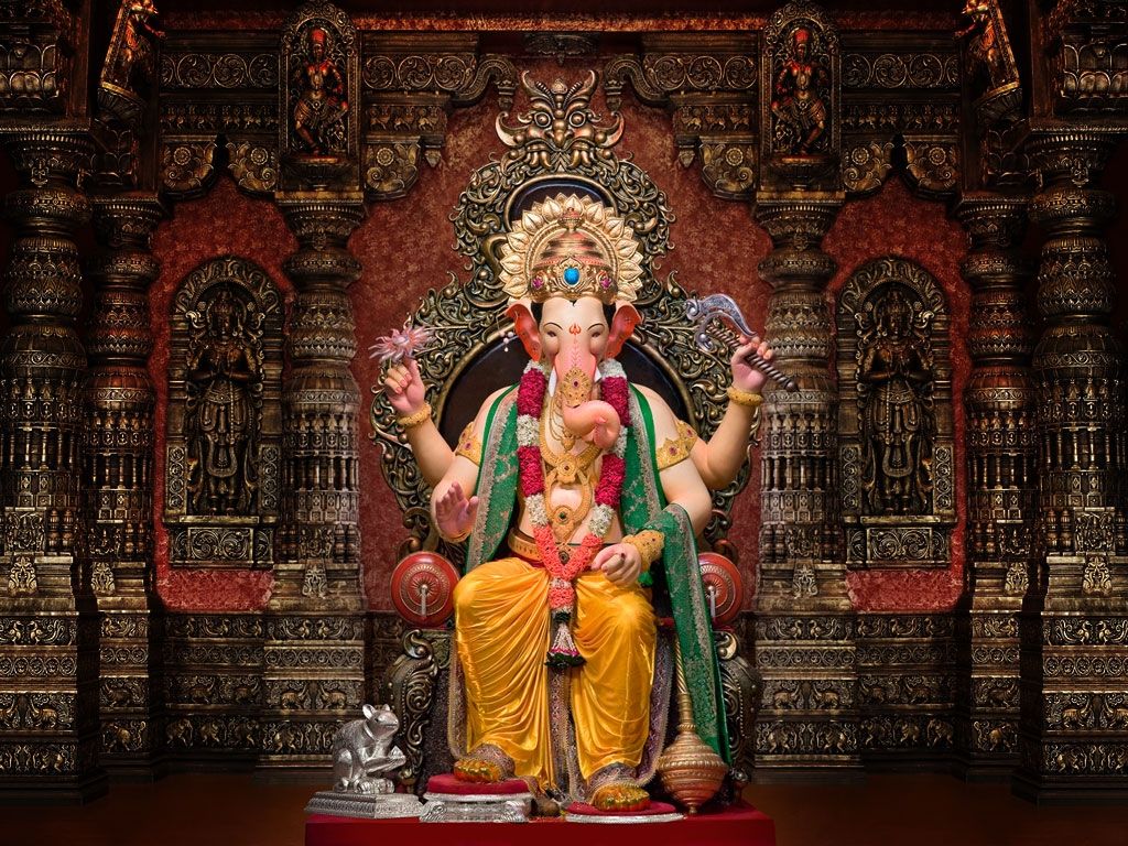 Free download wallpaper ganesha HD wallpaper happy ganesh