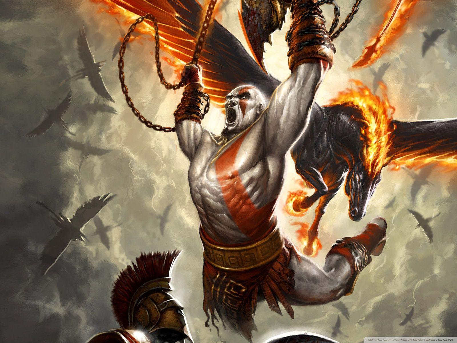 God Of War, Game Battle 7 ❤ 4K HD Desktop Wallpaper for 4K Ultra
