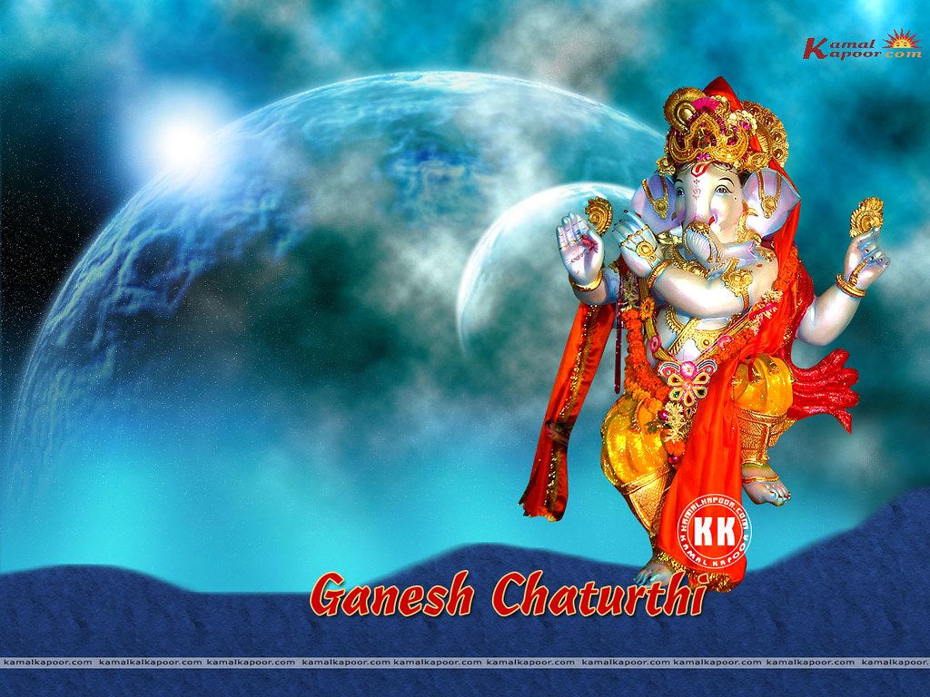 Ganesha full screen Wallpaper, Shri Ganesh Chaturthi Pict