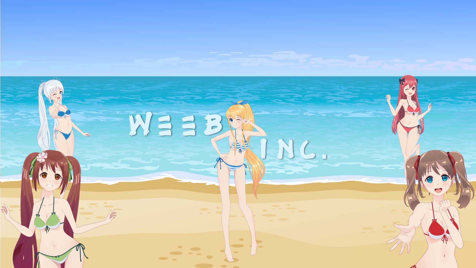 Weeb Inc. Summer Desktop Wallpaper Download Inc