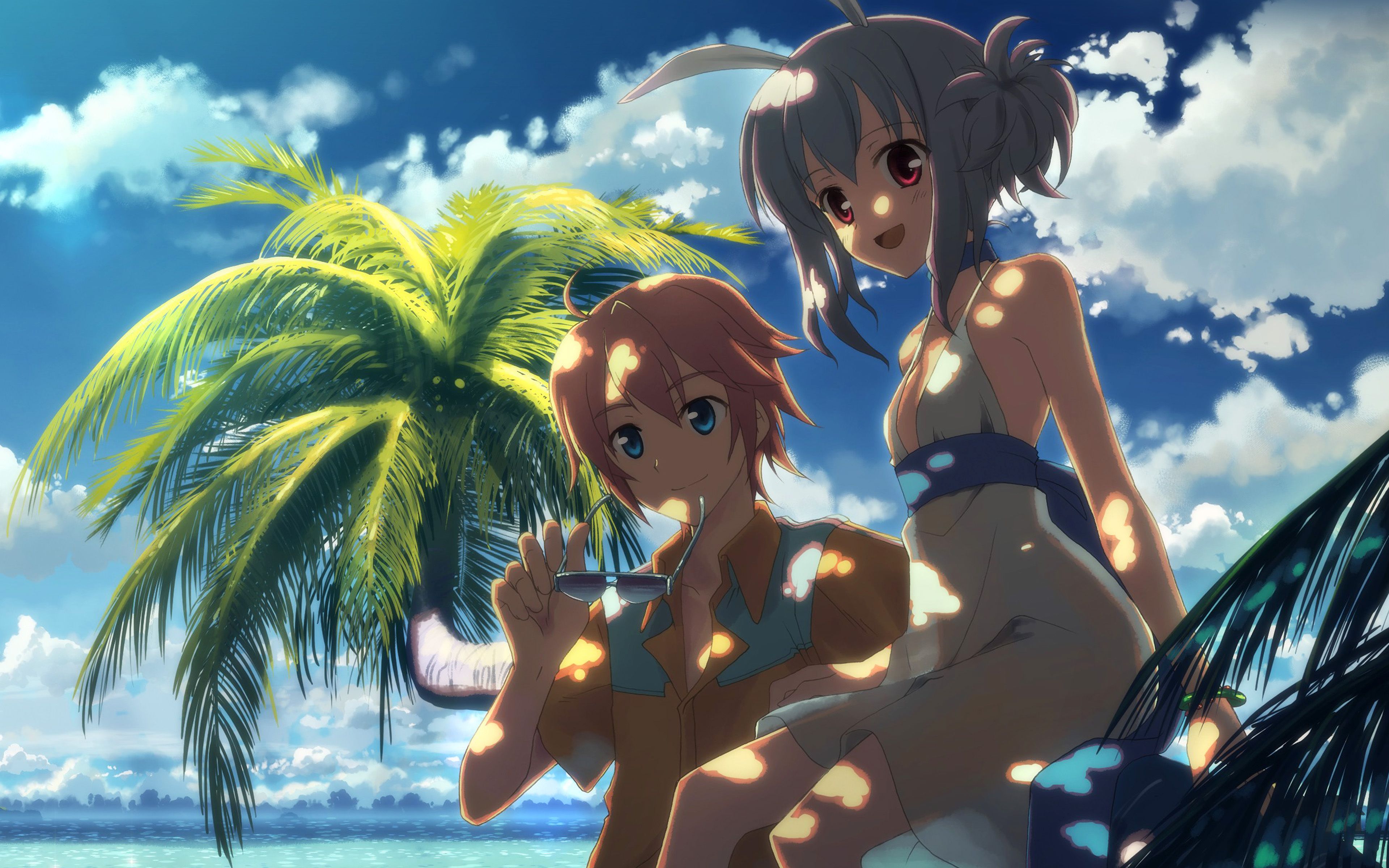 Sea Anime Art Illust Fun Summer Vacation Cute