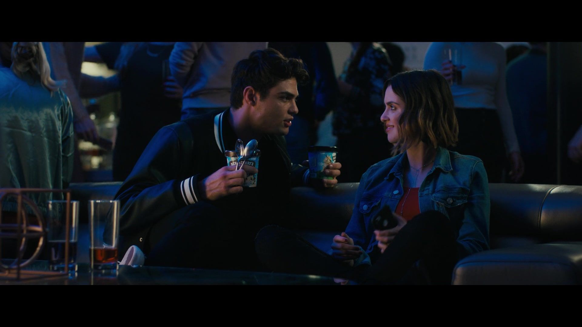 Ben&Jerry's Ice Cream Held by Noah Centineo in The Perfect Date