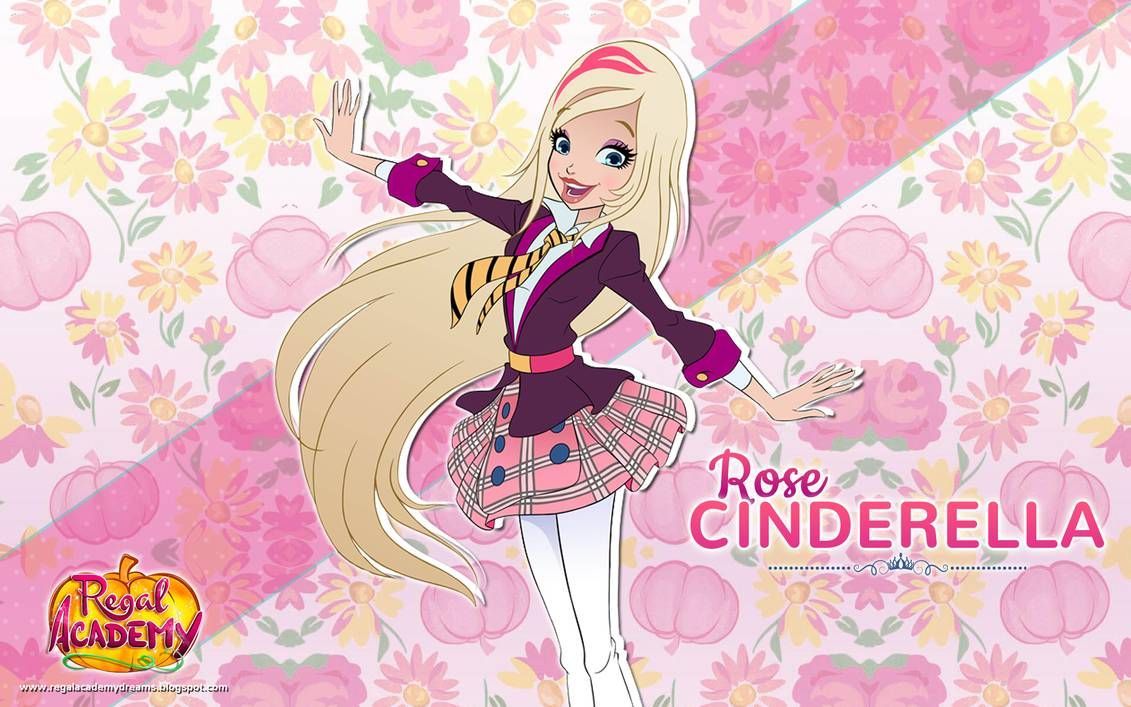 Regal Academy: Rose Cinderella Wallpaper by WinxSeasonSirenix. Regal academy, Cinderella wallpaper, Cartoon