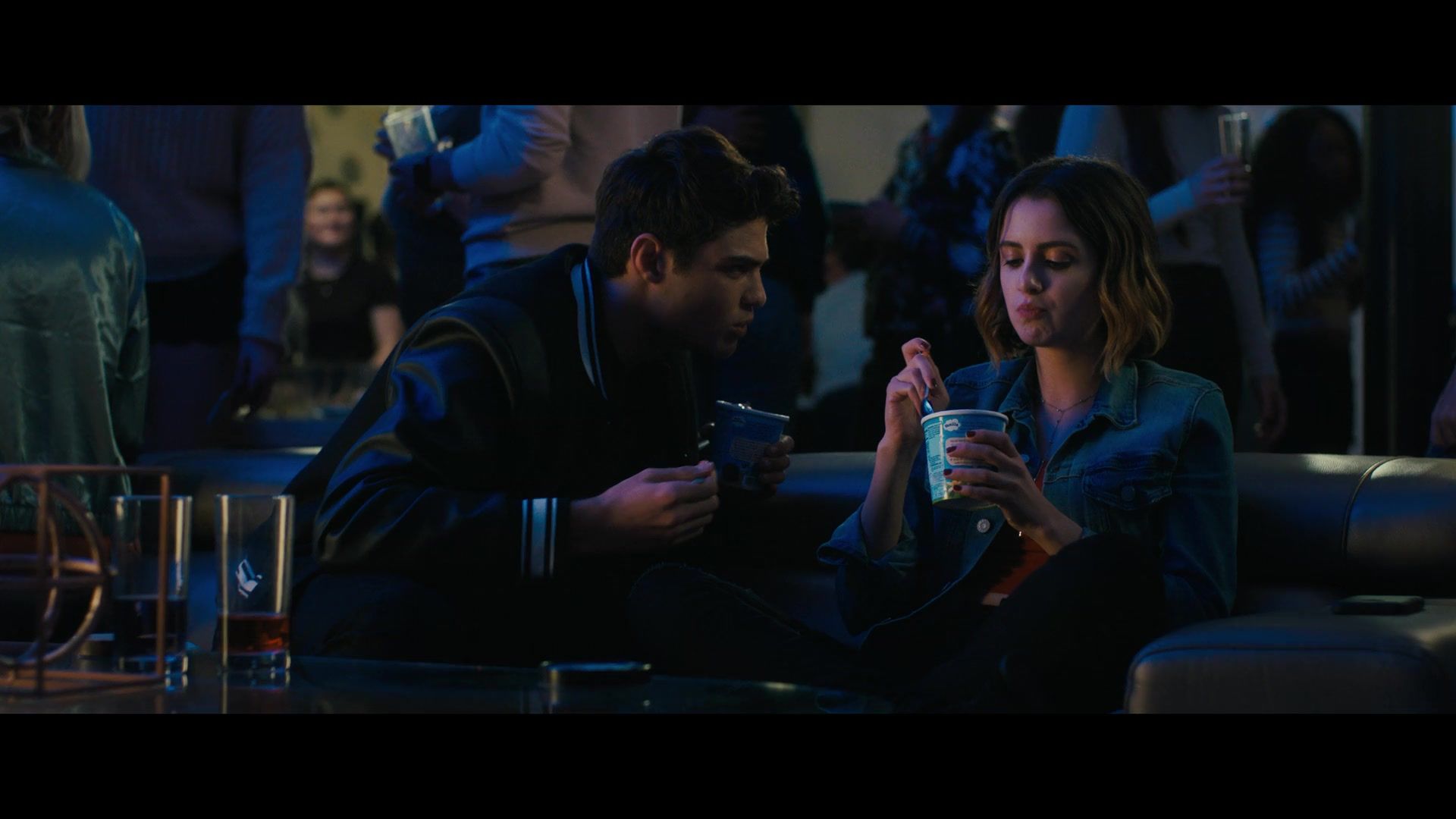 Ben&Jerry's Vanilla Ice Cream Held by Laura Marano in The Perfect