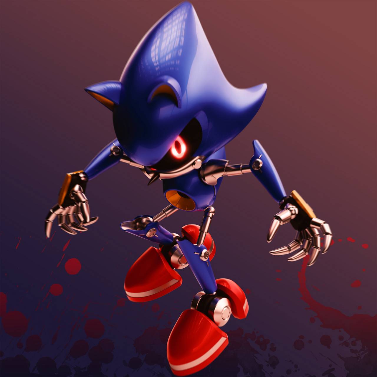 Metal Sonic Wallpaper Free Metal Sonic Background