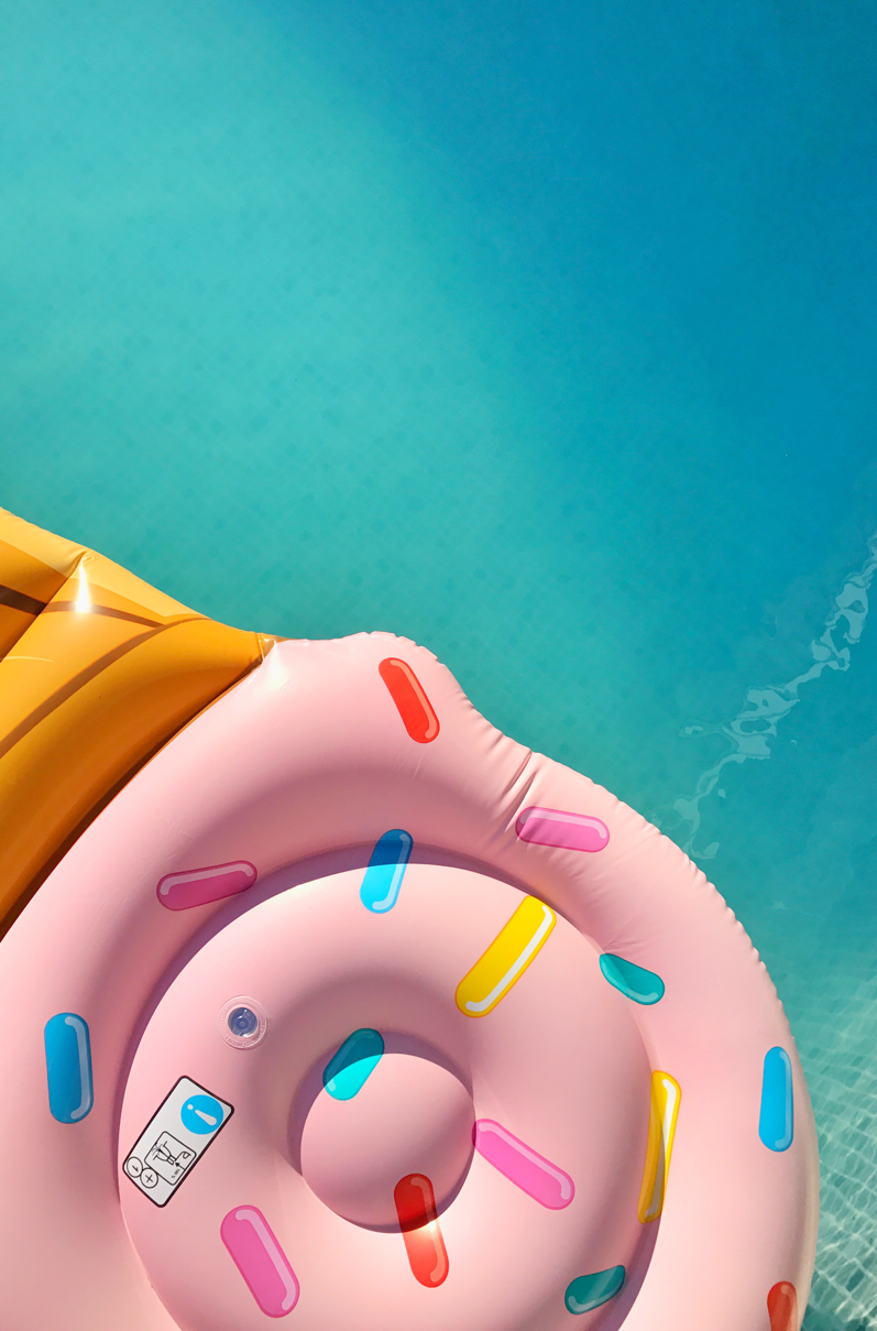 Ice Cream Pool Float iPhone Wallpaper. iPhone wallpaper, Android