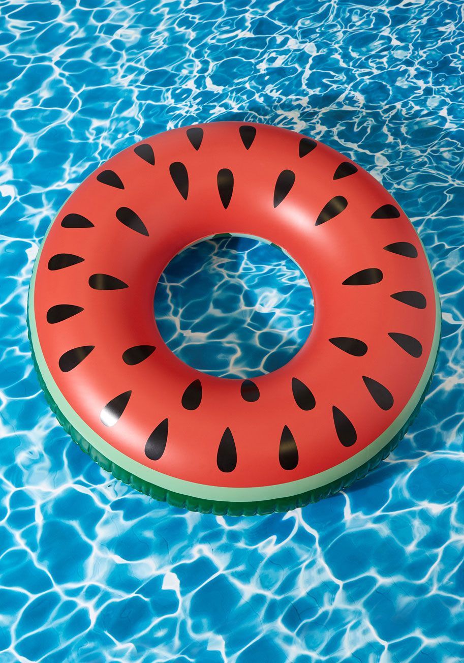 I'm Melon the Truth Pool Float, Red, Print, Quirky, Food