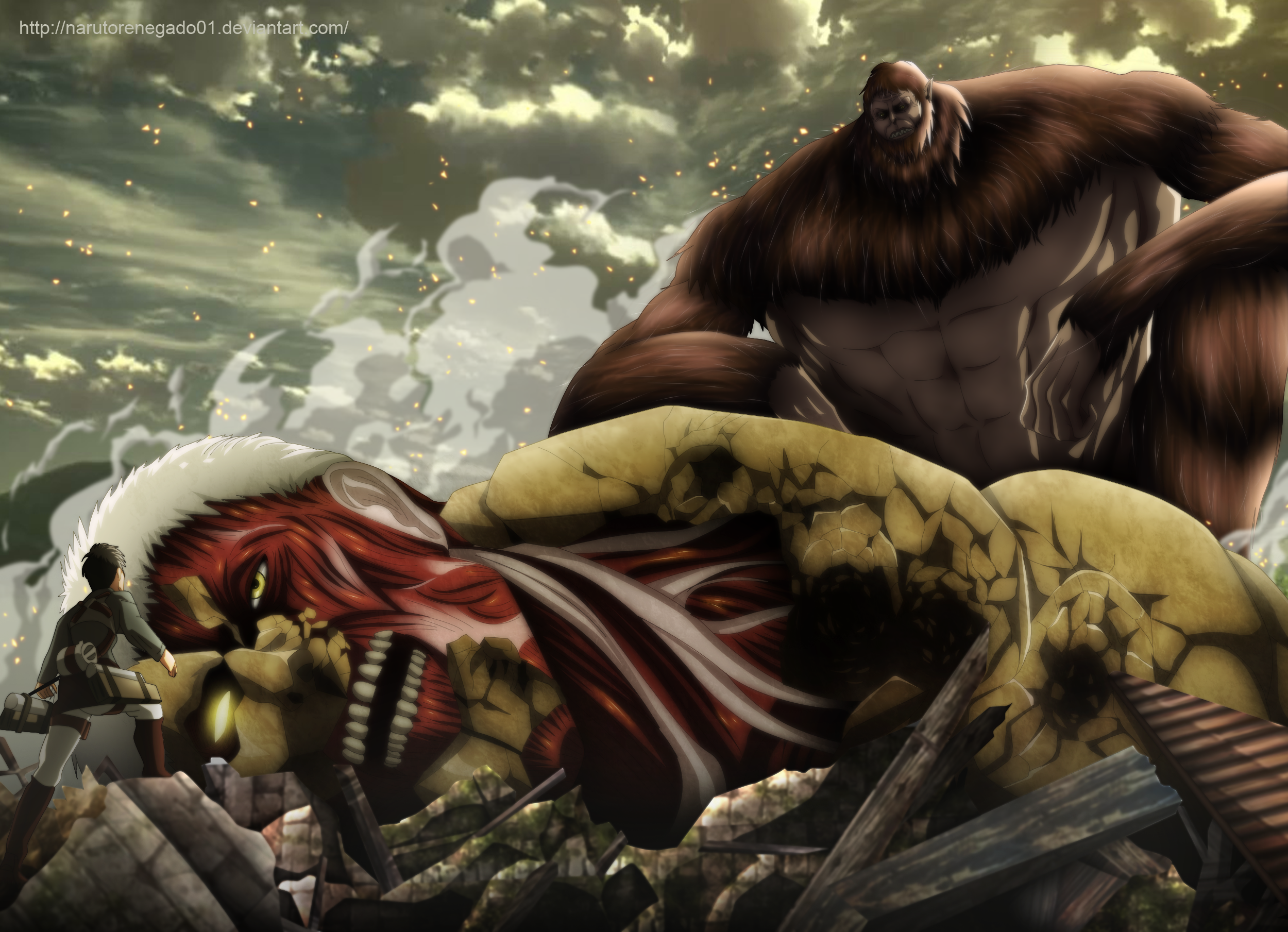 Attack On Titan HD Wallpaper