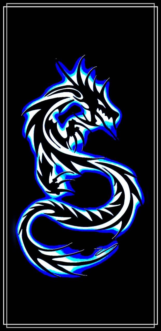 blue dragon wallpaper