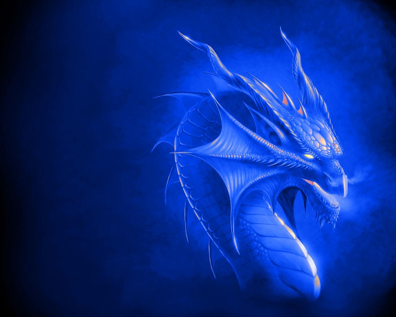 Luxury Blue Dragon Wallpaper This Week