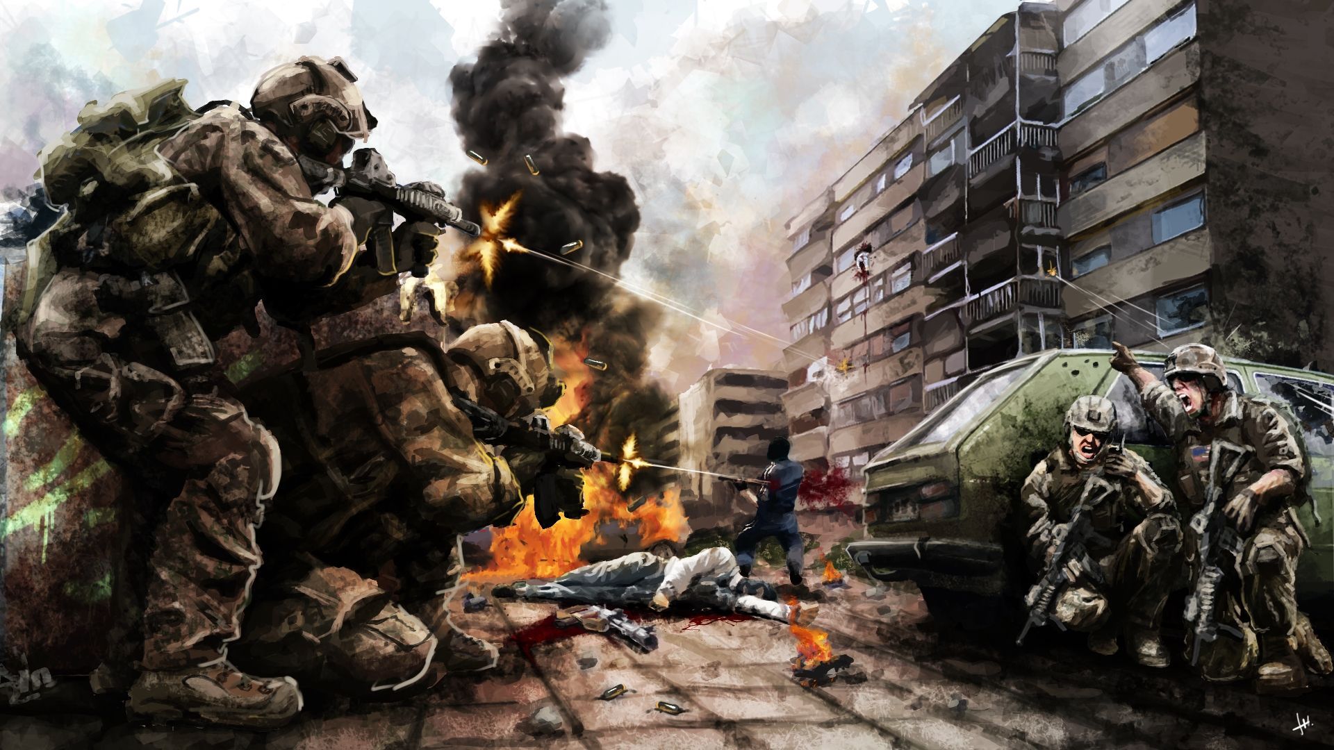 Special Operations Wallpaper Wide. Military art, Military artwork, Military soldiers