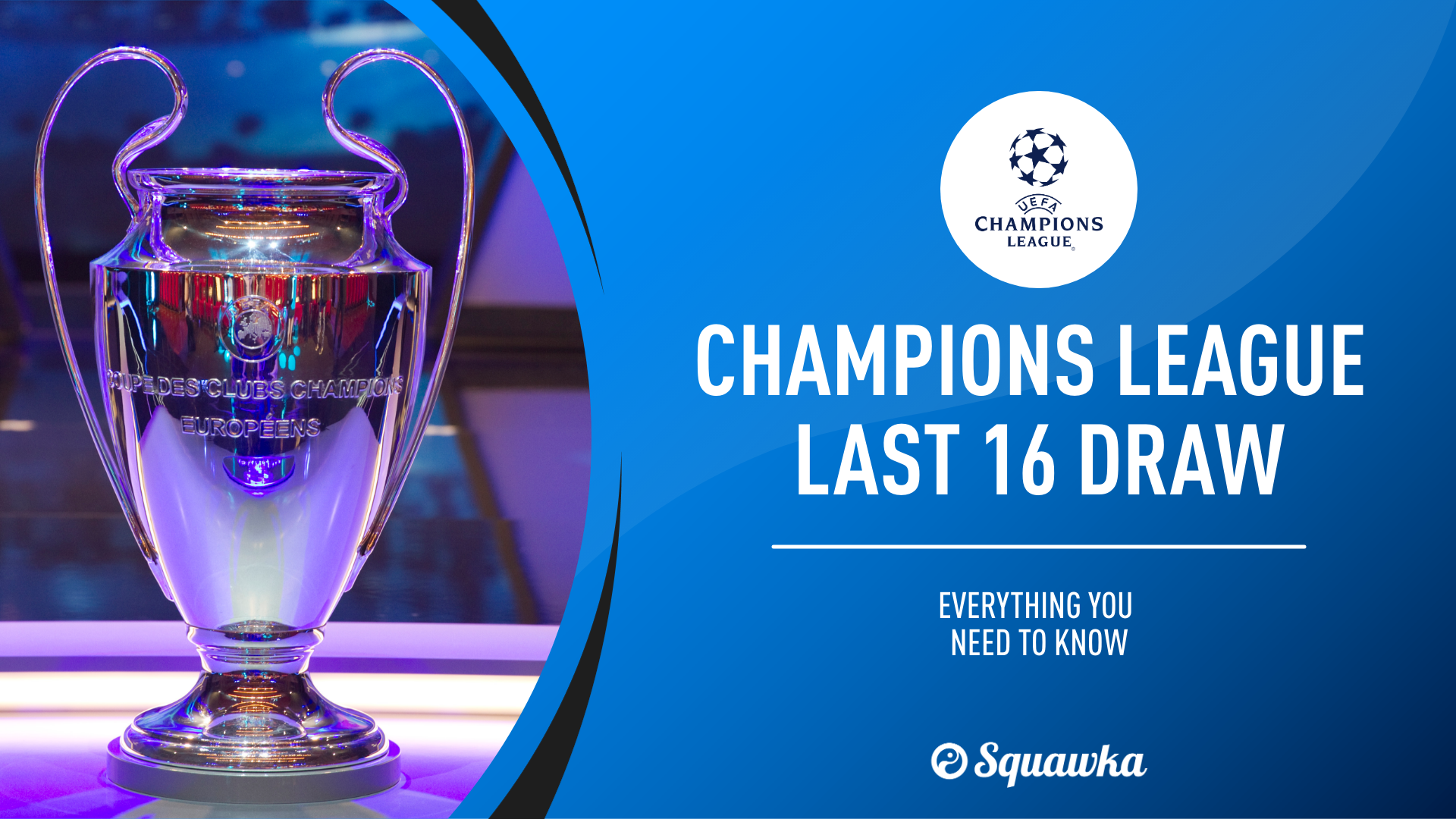Champions League draw: Fixtures, TV info, live stream