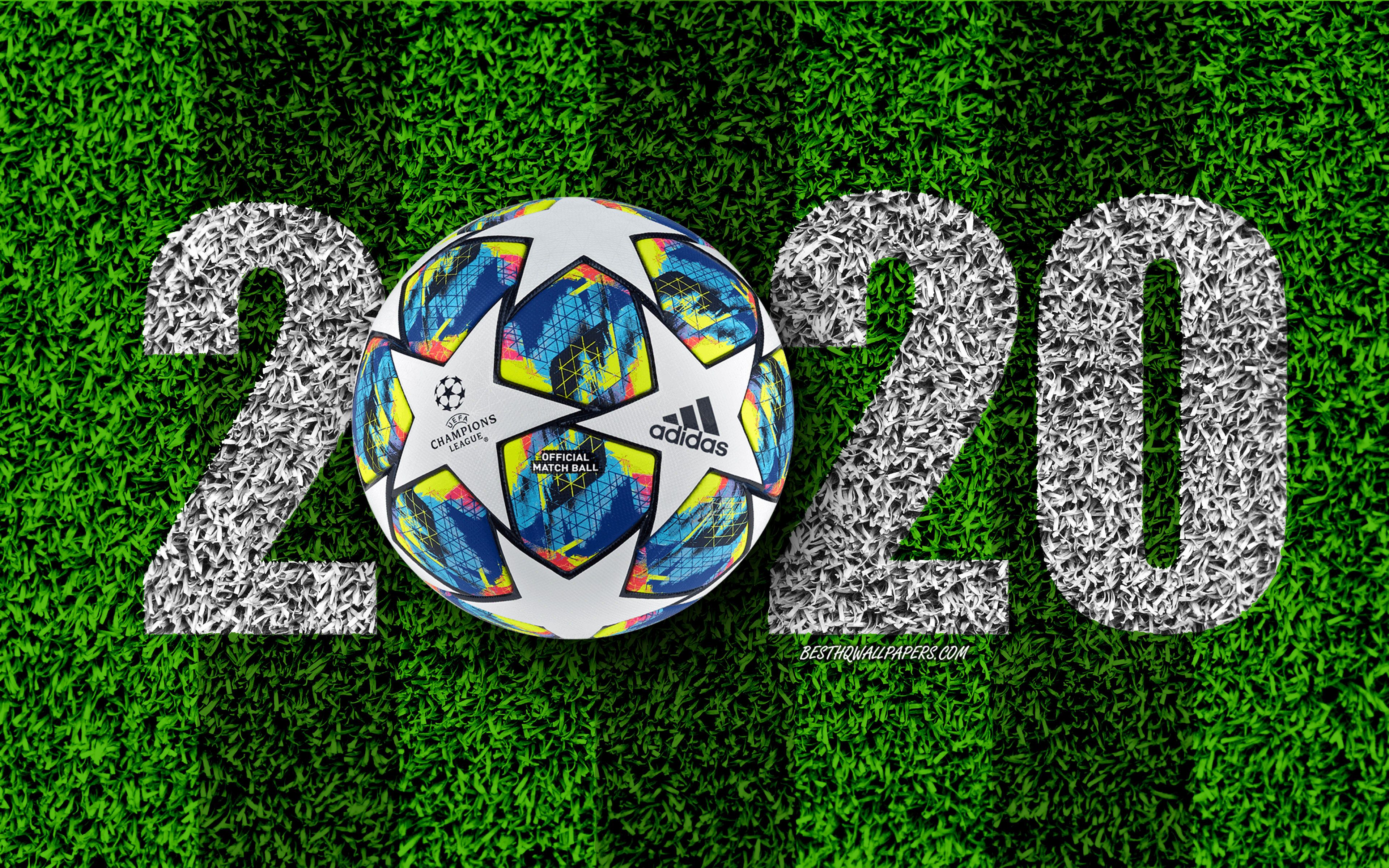 Download wallpapers 2020 UEFA Champions League, 2020 concepts