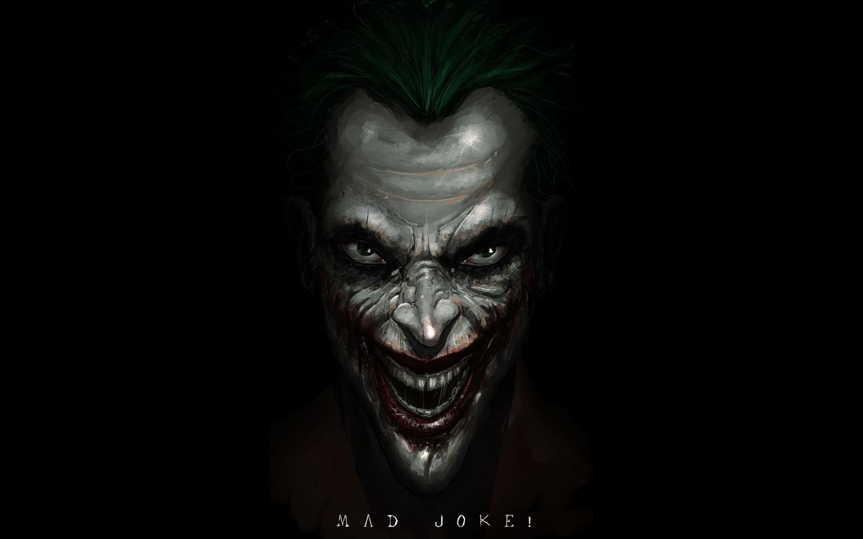 Free download DC Comics The Joker fan art black background