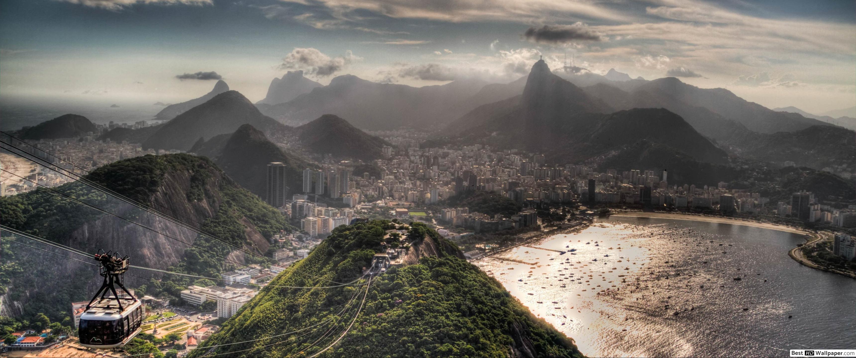 The view of rio de janeiro HD wallpaper download
