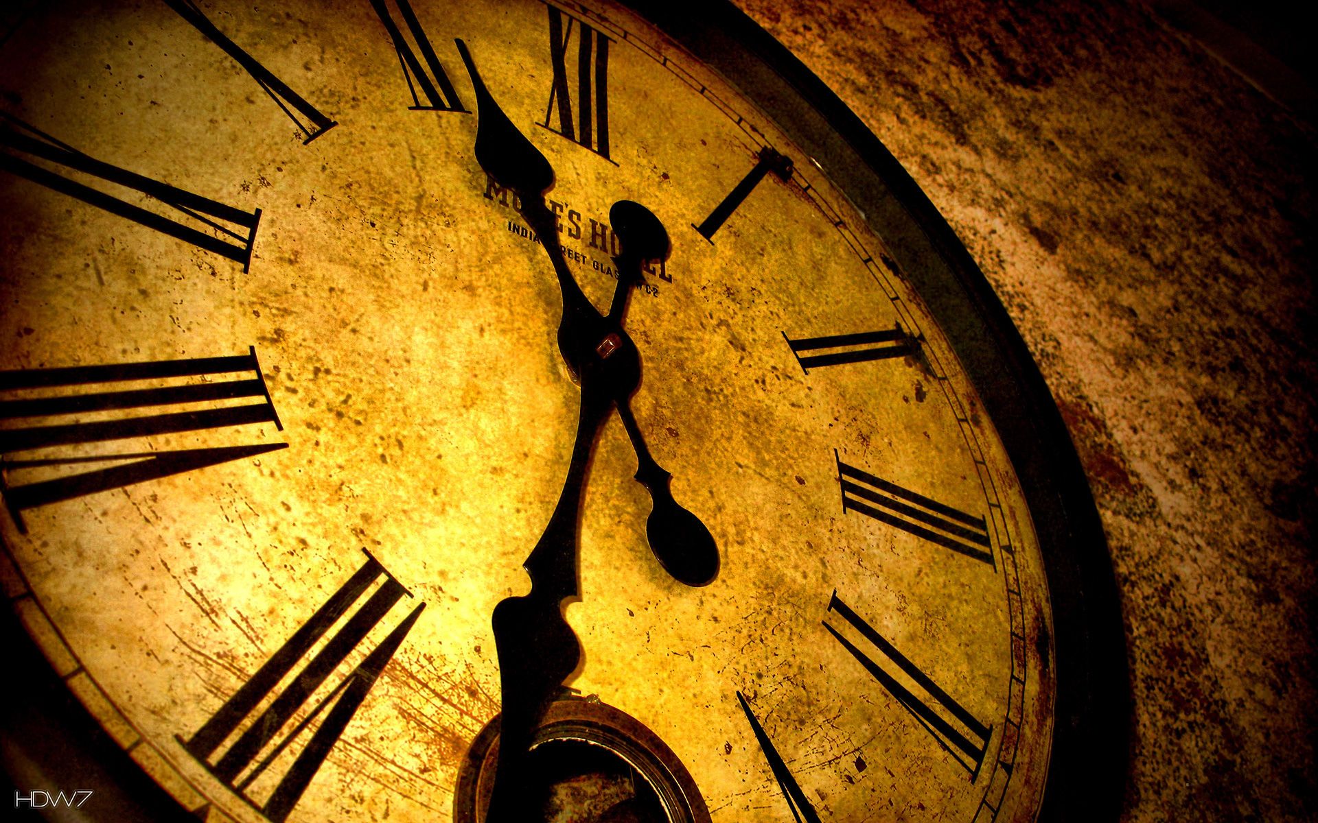Free photo: Old clock, Vintage, Twelve