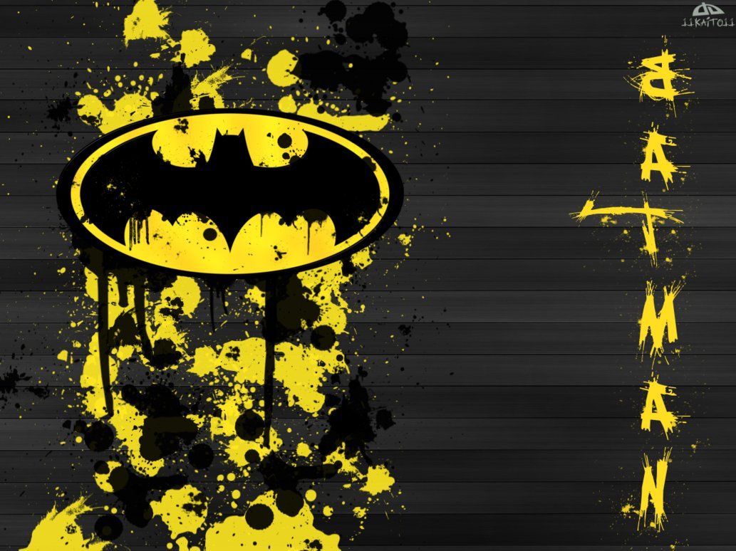 Yellow Batman Sign Wallpapers - Wallpaper Cave