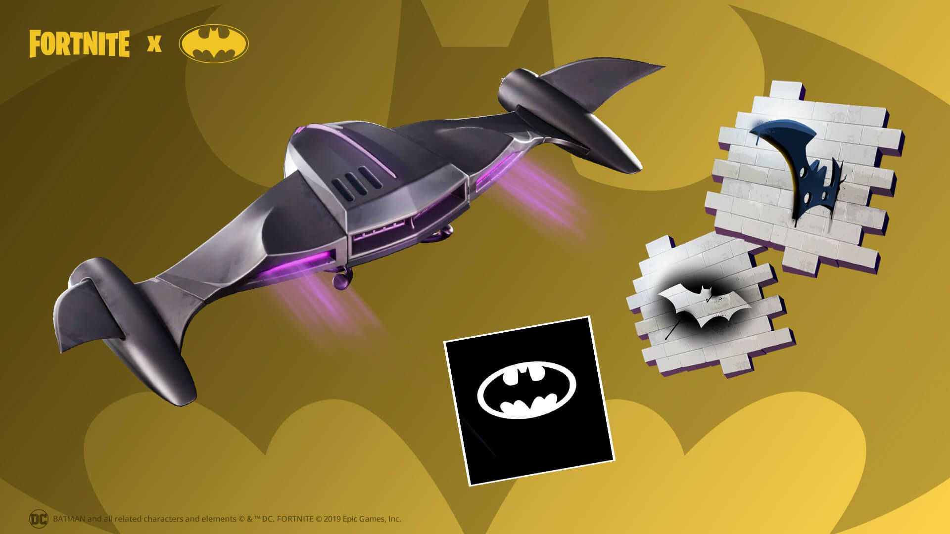 Batman Glides to Fortnite on Batman Day
