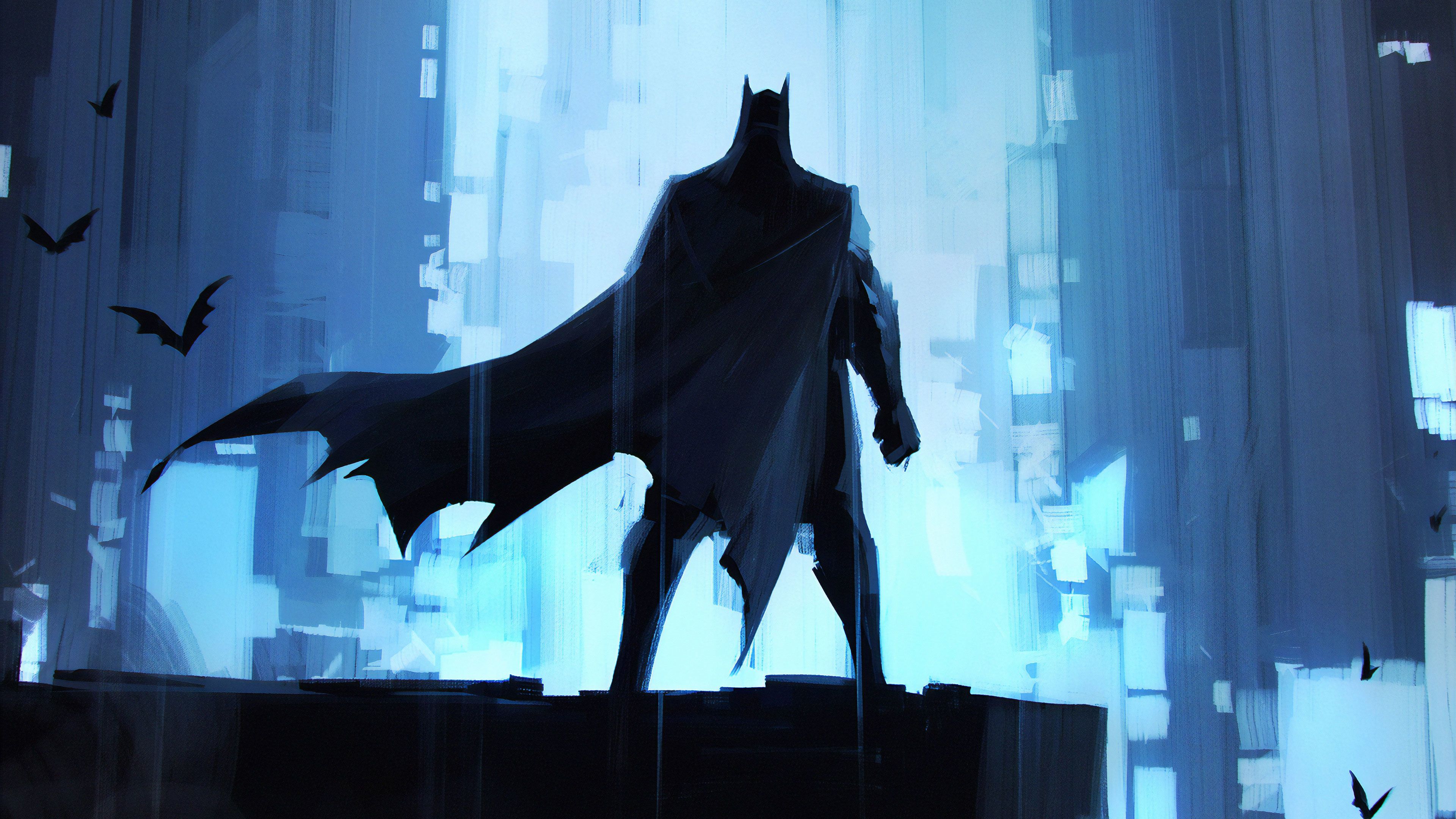 Batman Painting Art Wallpaper, HD Superheroes 4K Wallpaper