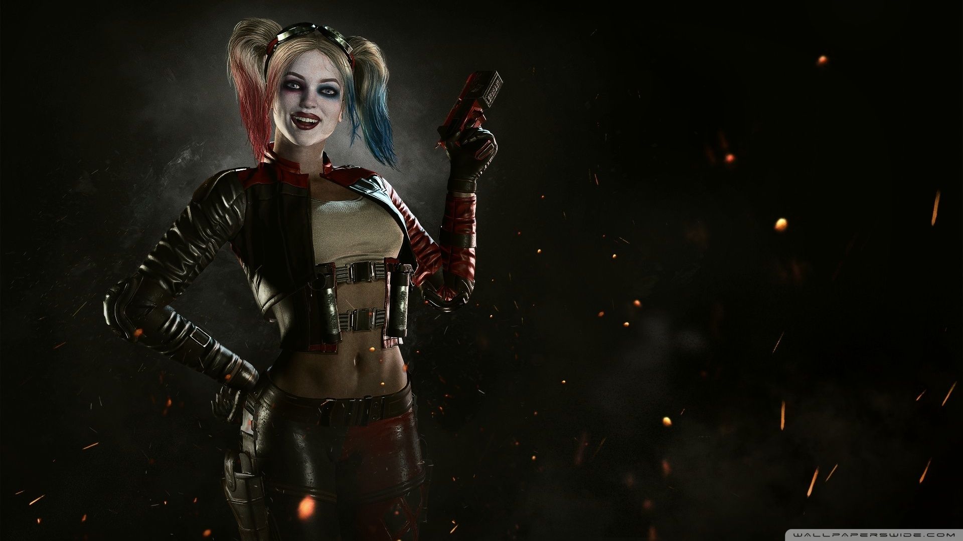Injustice 2 Harley Quinn Ultra HD Desktop Background Wallpaper