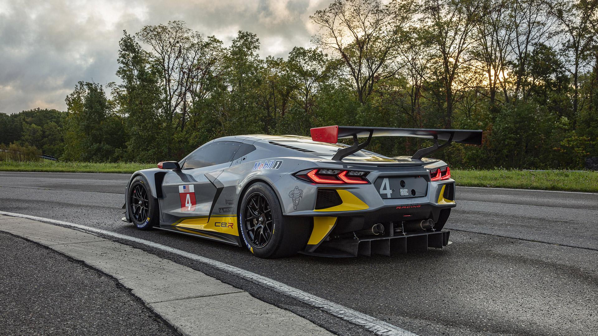 Chevrolet Corvette C8.R Wallpaper Photo Car HD & 4K