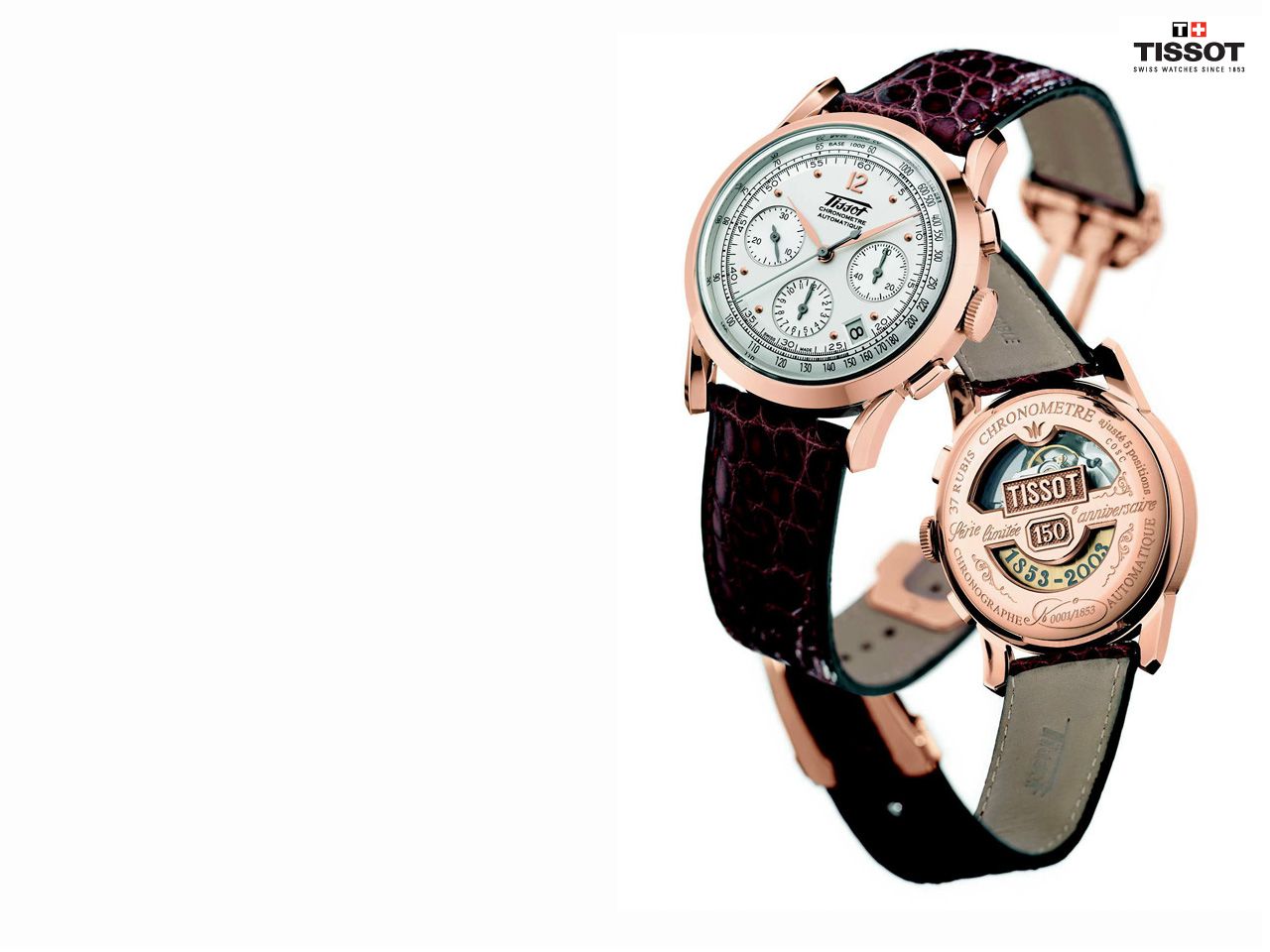 Tissot Heritage 150 Years Chrono Limited Edition < Brands