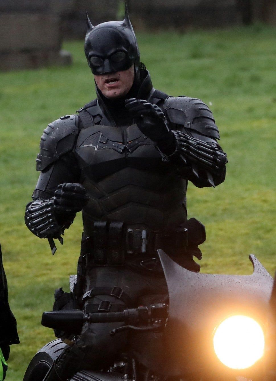 The Batman' On Set Photo Reveal Full Batsuit