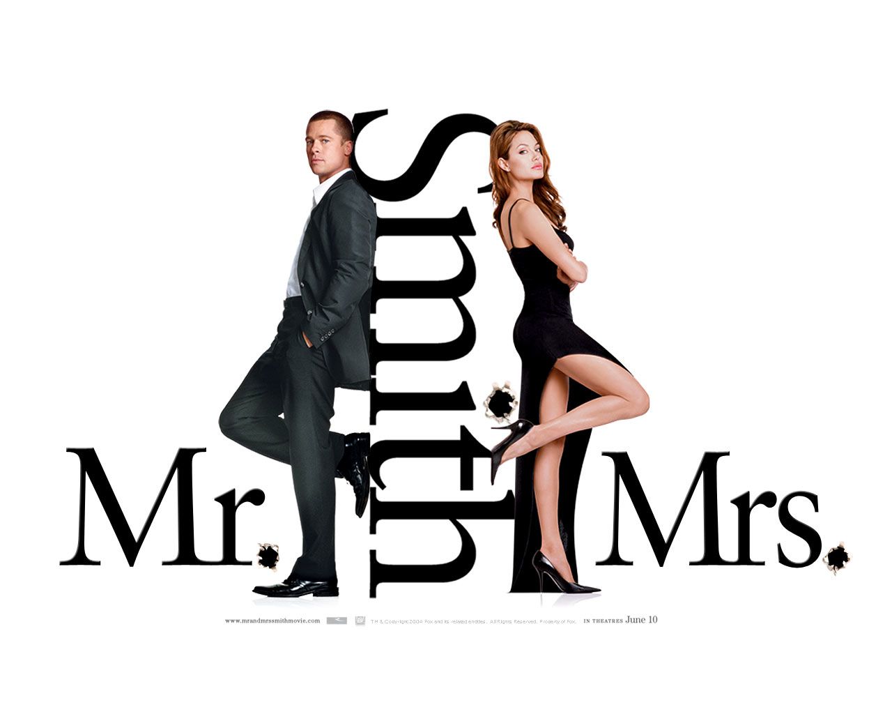 Angelina Jolie Jolie in Mr. and Mrs. Smith Wallpaper 8