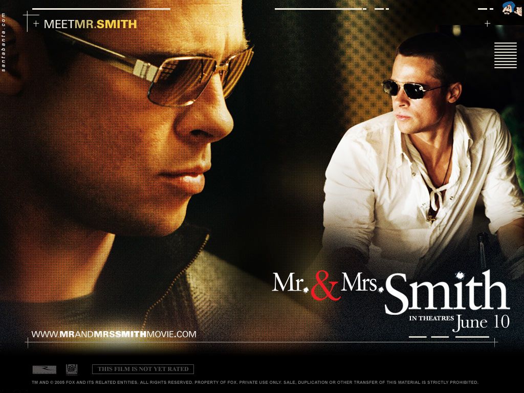 Mr and Mrs Smith Movie Wallpaper