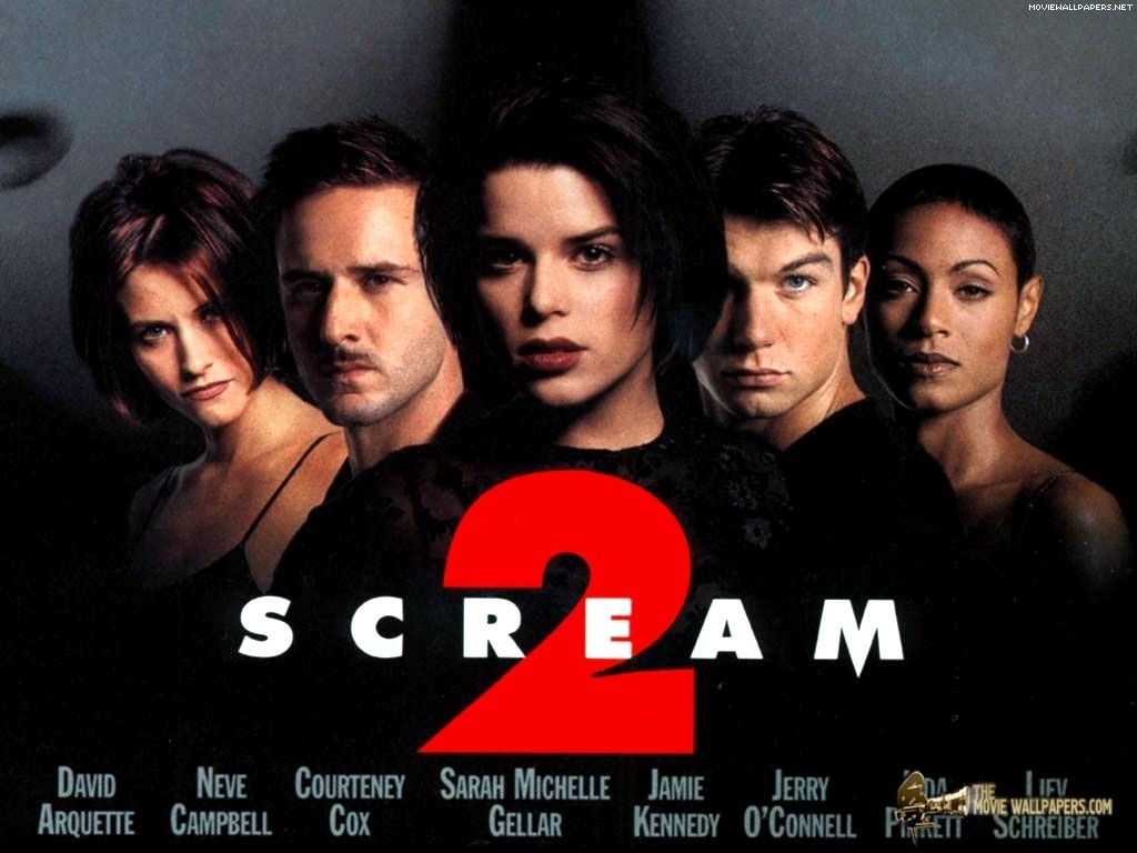 Scream (1996) and Scream 2 (1997) Wallpaper