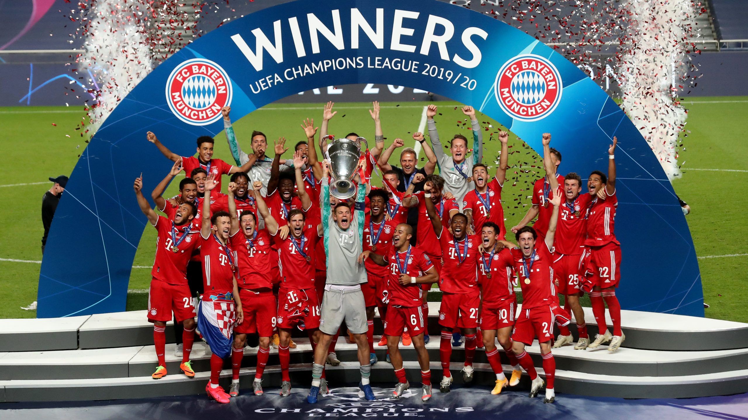FC Bayern Munich UEFA Champions League 2020 Wallpapers Wallpaper Cave