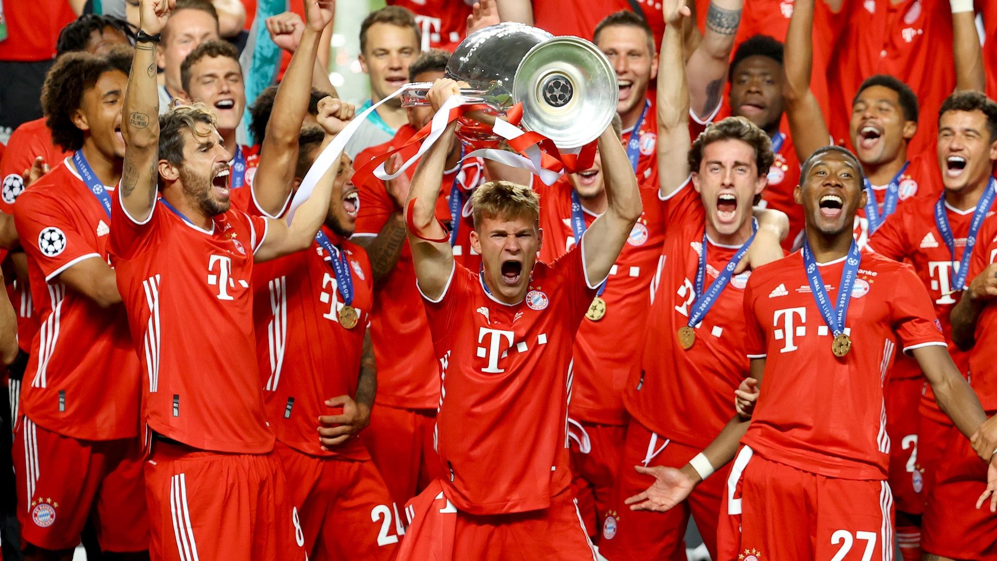 Who's won the treble? Bayern double up. UEFA Champions League