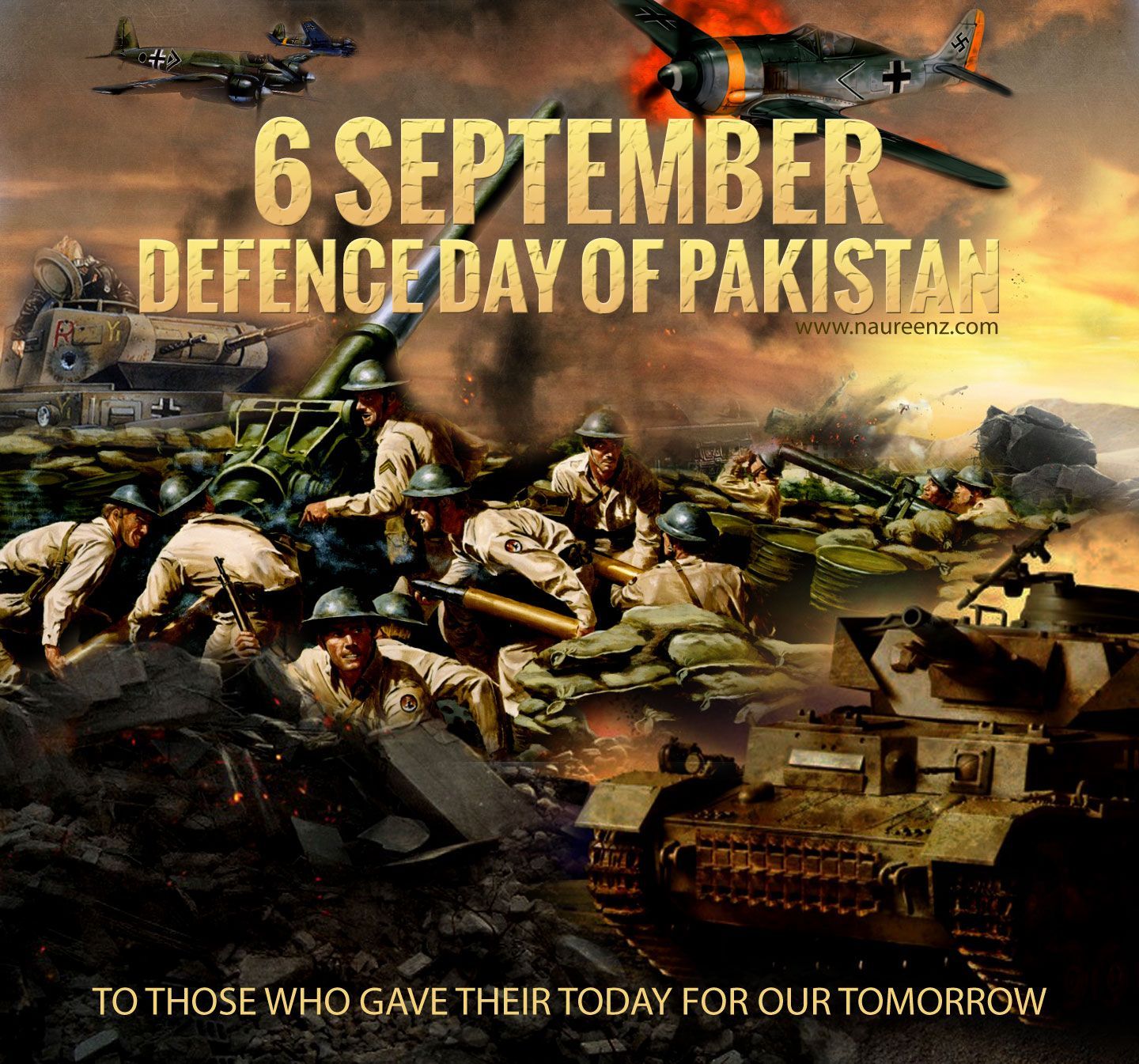 Defense Day is celebrated on 6th September every year in Pakistan