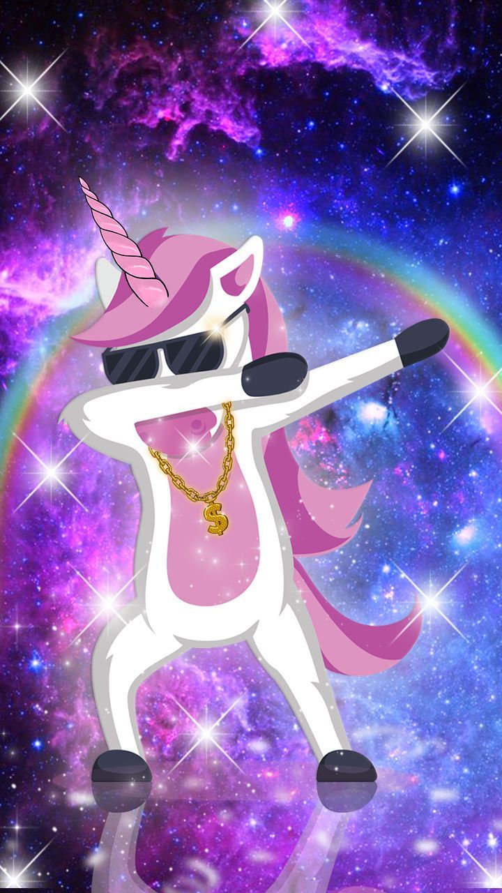 Can you get any cooler than a dabbing unicorn? #dream #love #unicorn #fantasy. iPhone wallpaper unicorn, Pretty wallpaper iphone, Cute unicorn