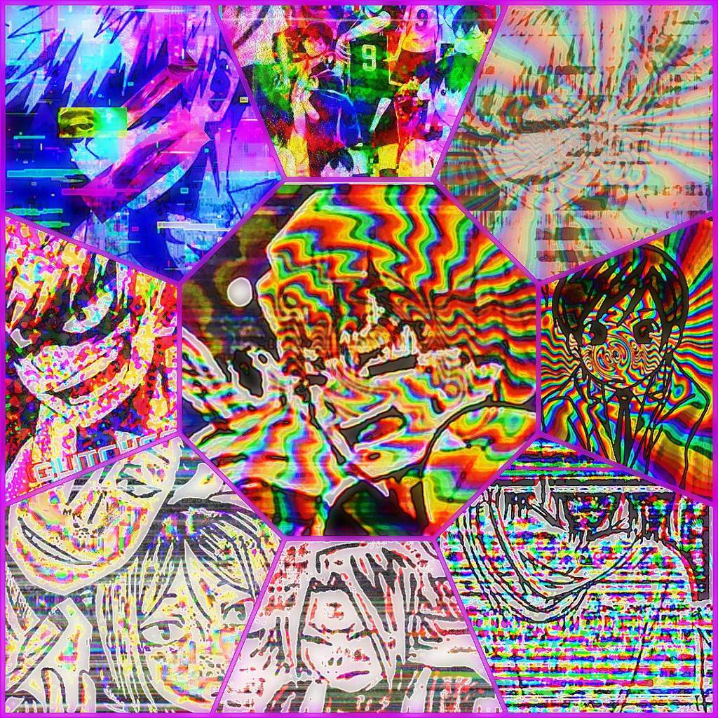 I found out that my aesthetic is Glitch Core and I'm slowly