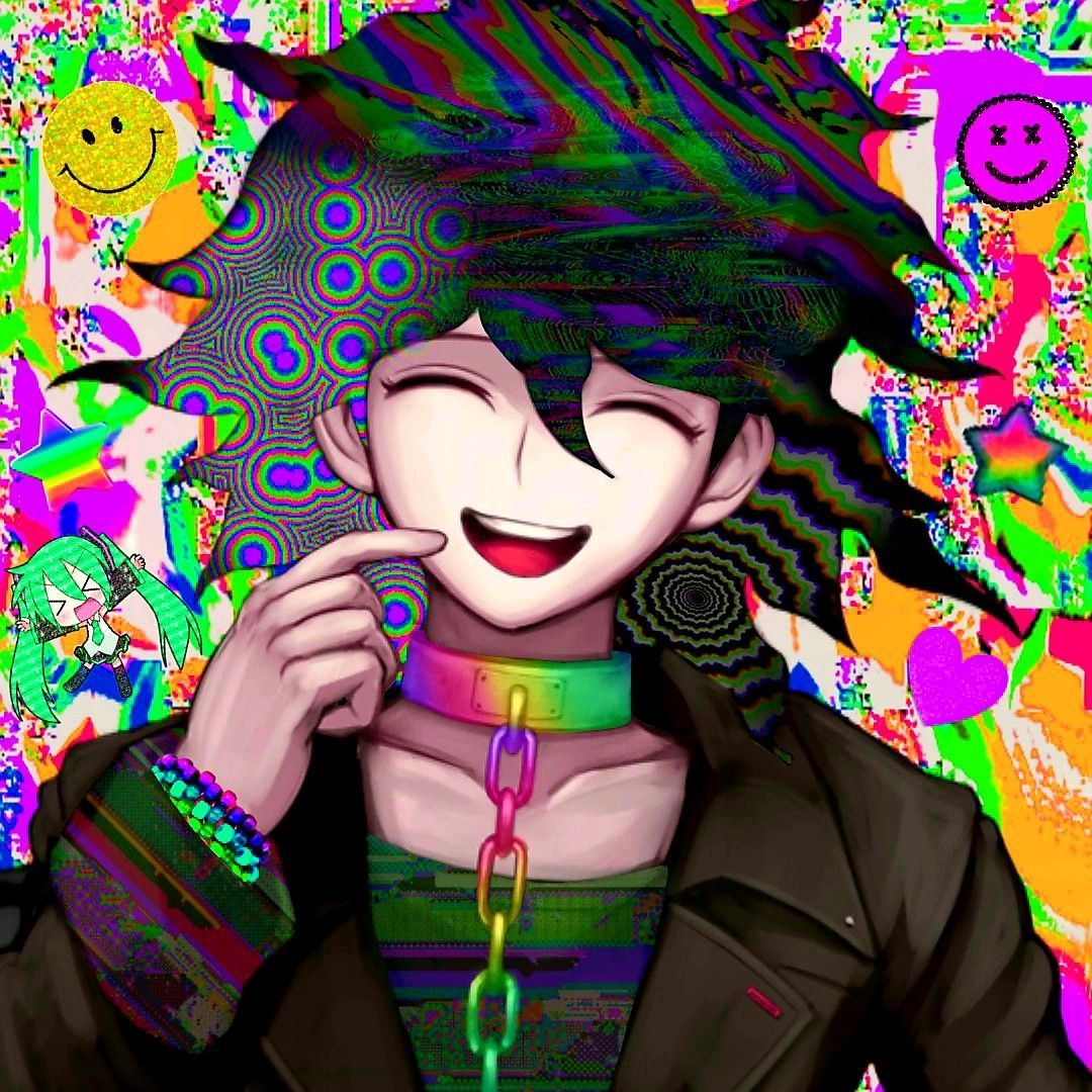 scenecore nagito komaeda !. Nagito komaeda, Danganronpa, Rainbow aesthetic