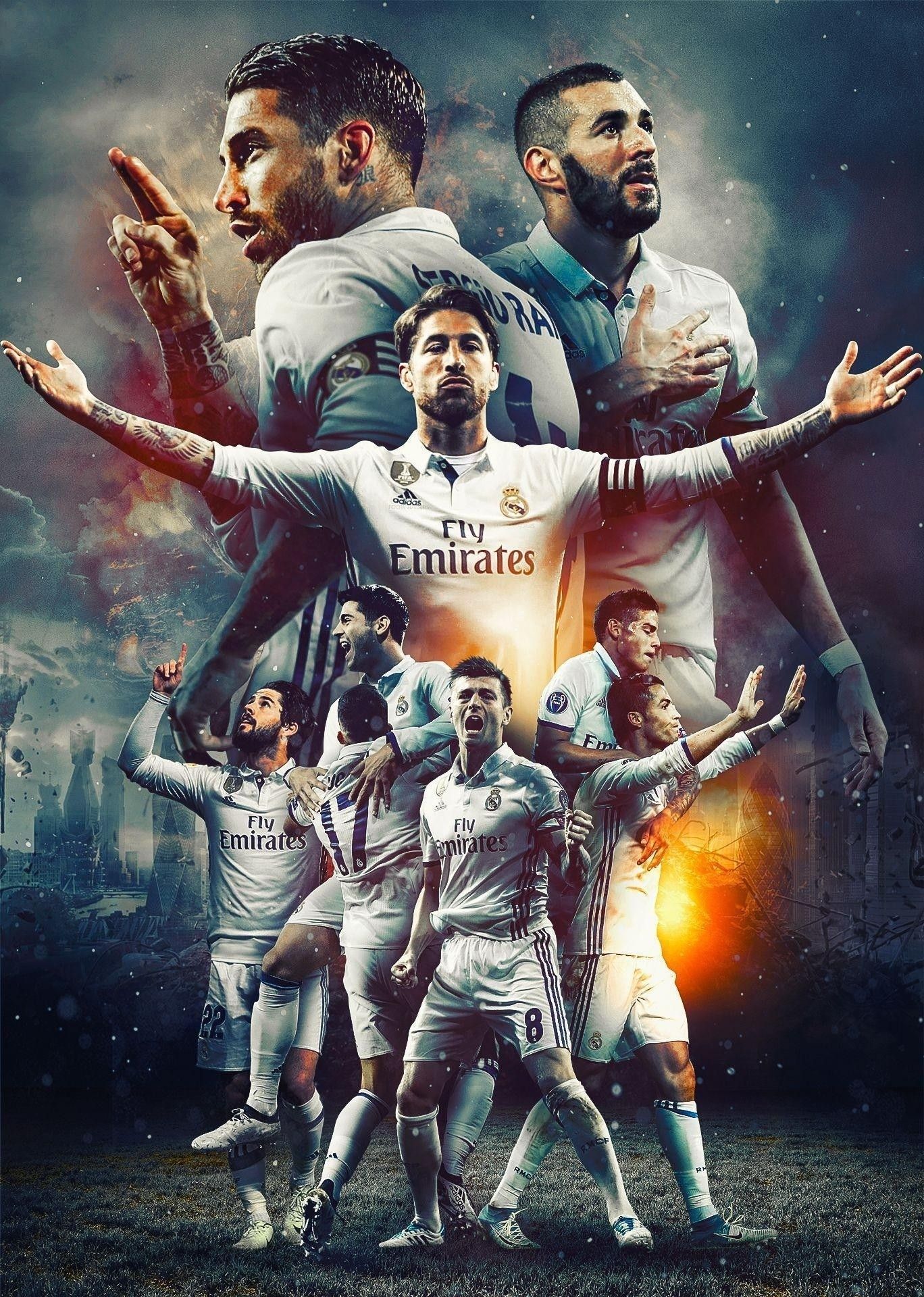 Real Madrid Wallpaper HD 2019 Football. Ronaldo real
