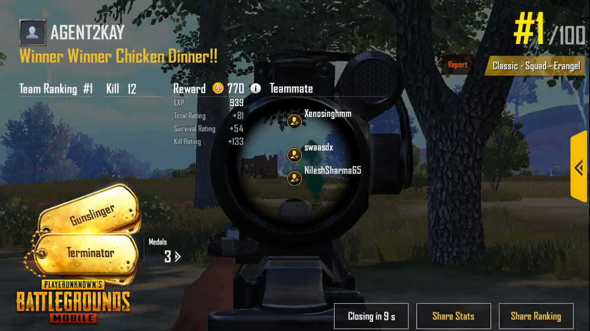 How To Get Chicken Dinners on PUBG Mobile.