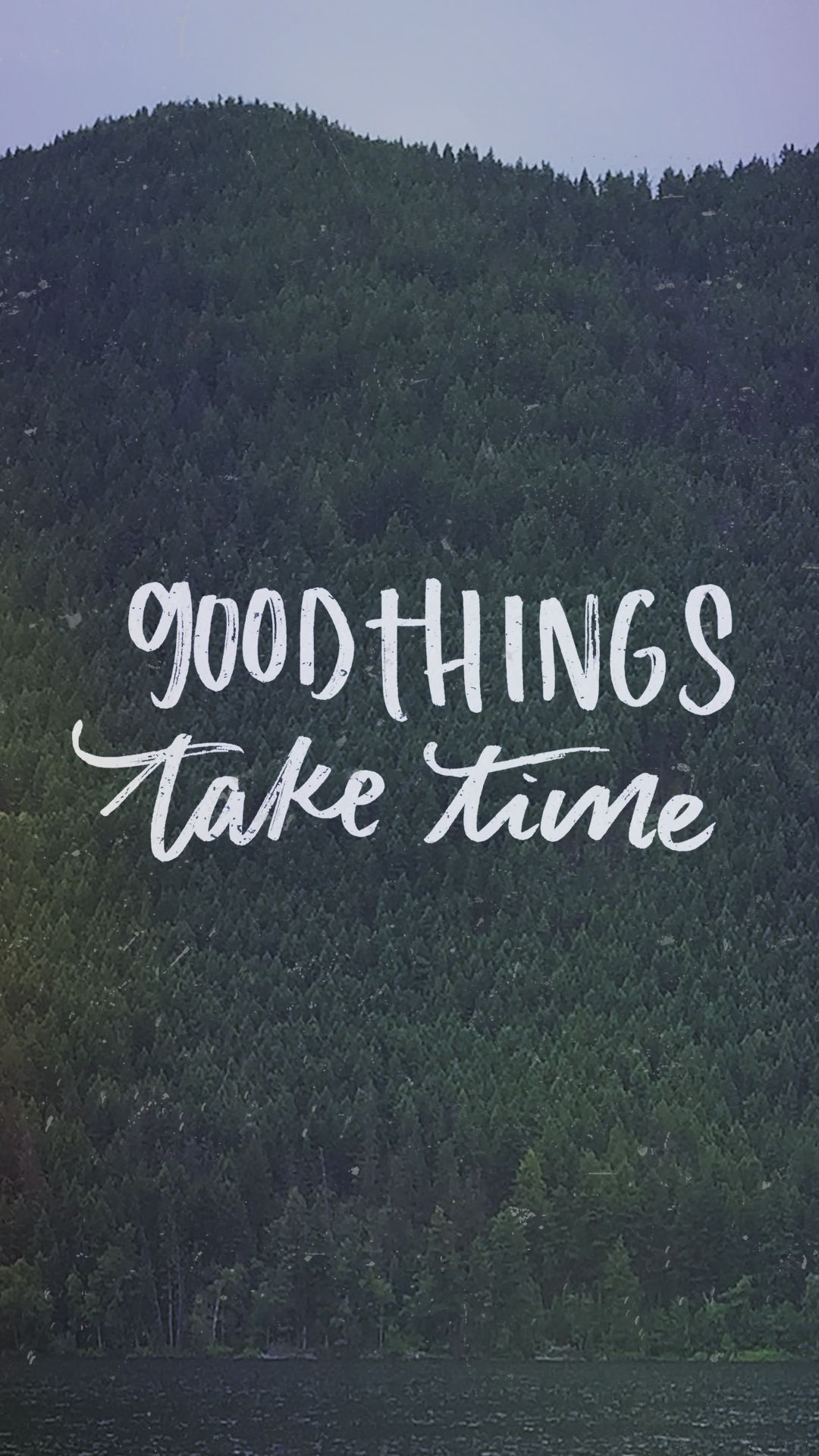 Good Things Take Time: April Tech Wallpaper