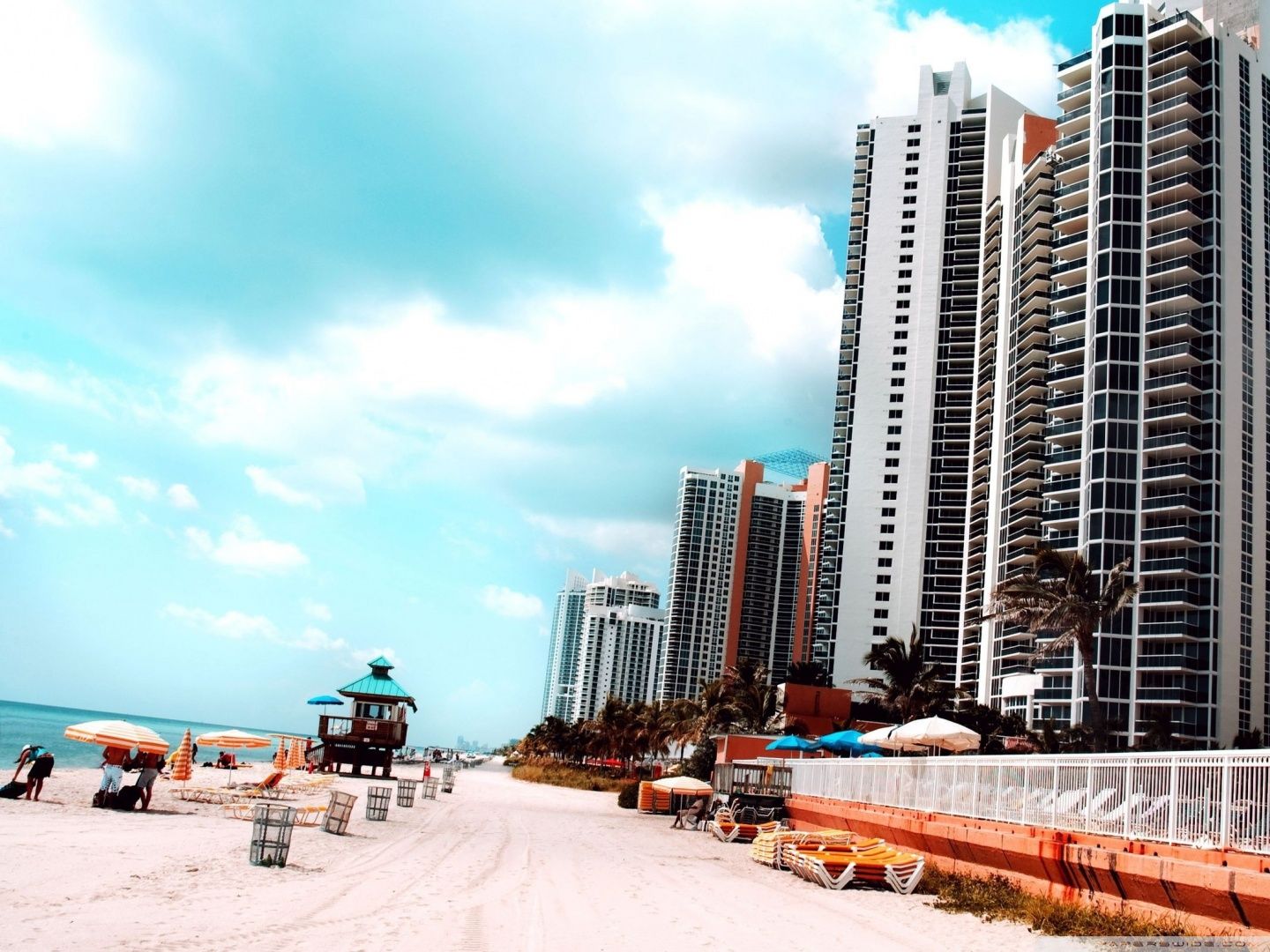 Miami Beach Ultra HD Desktop Background Wallpaper for