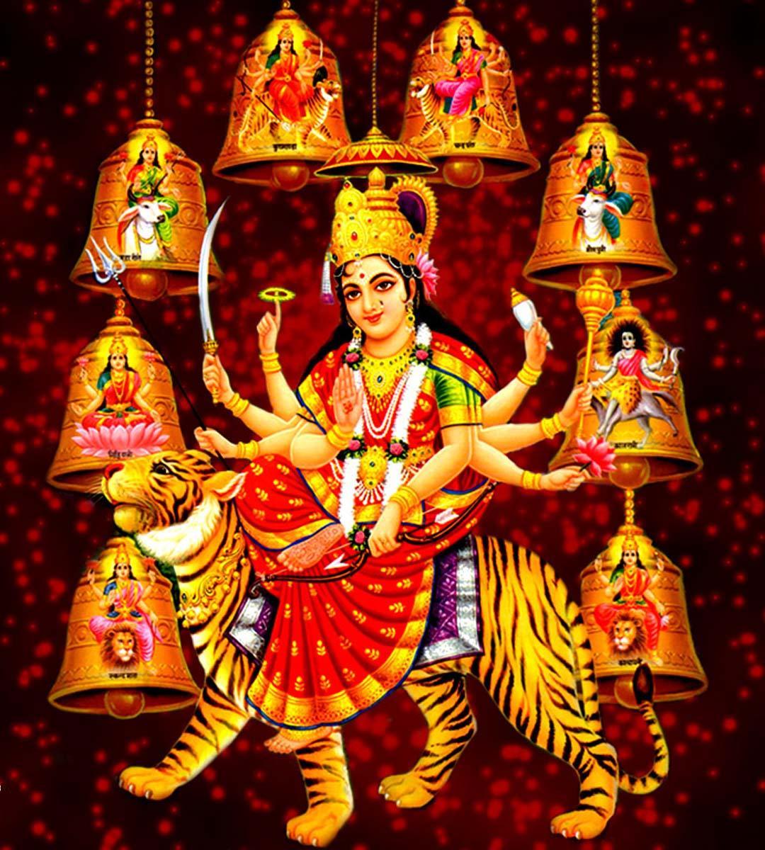 Durga Devi Wallpaper (Navaratri Dussehra Special) For Android