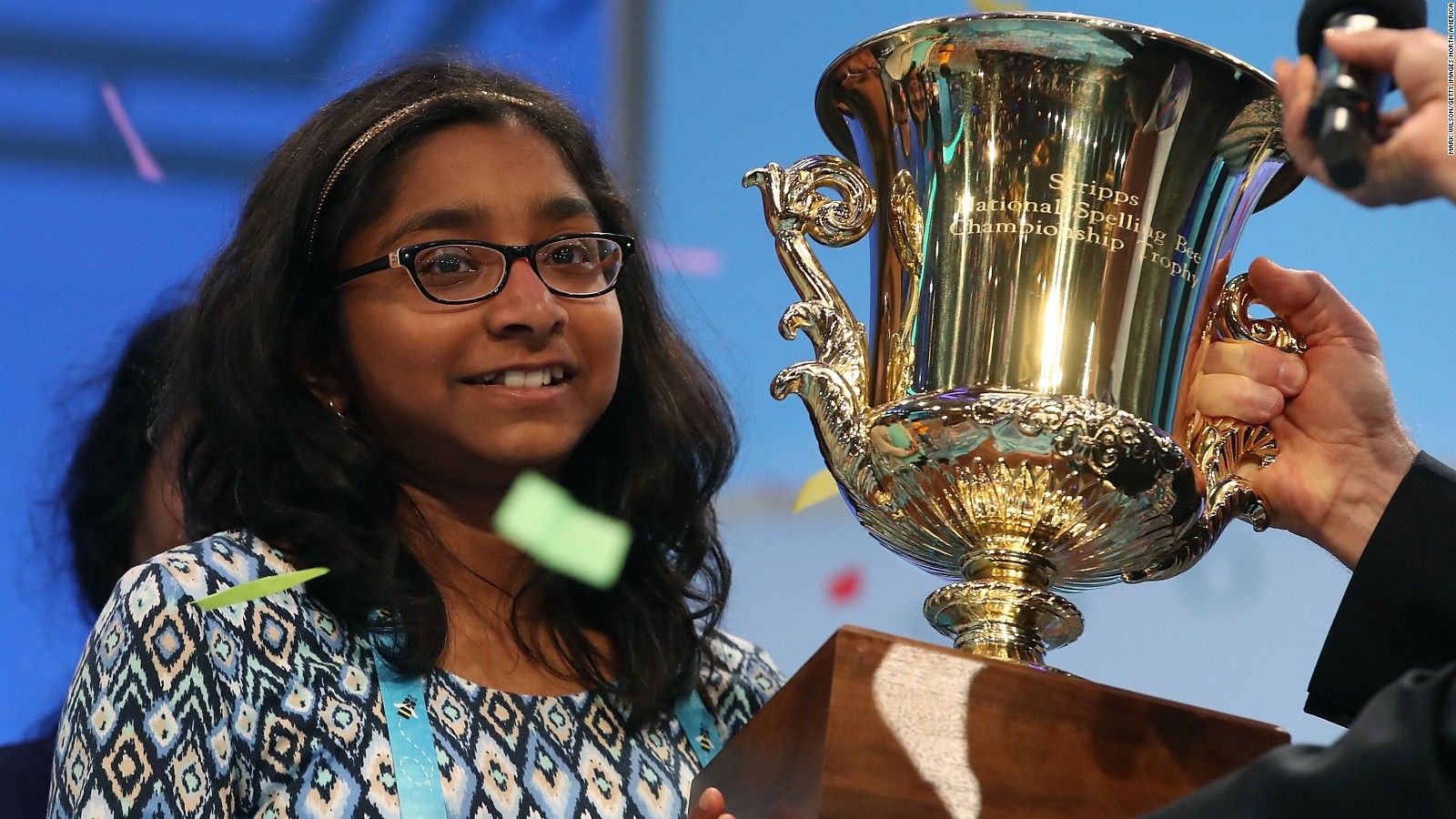 National Spelling Bee winner clinches title with 'marocain'