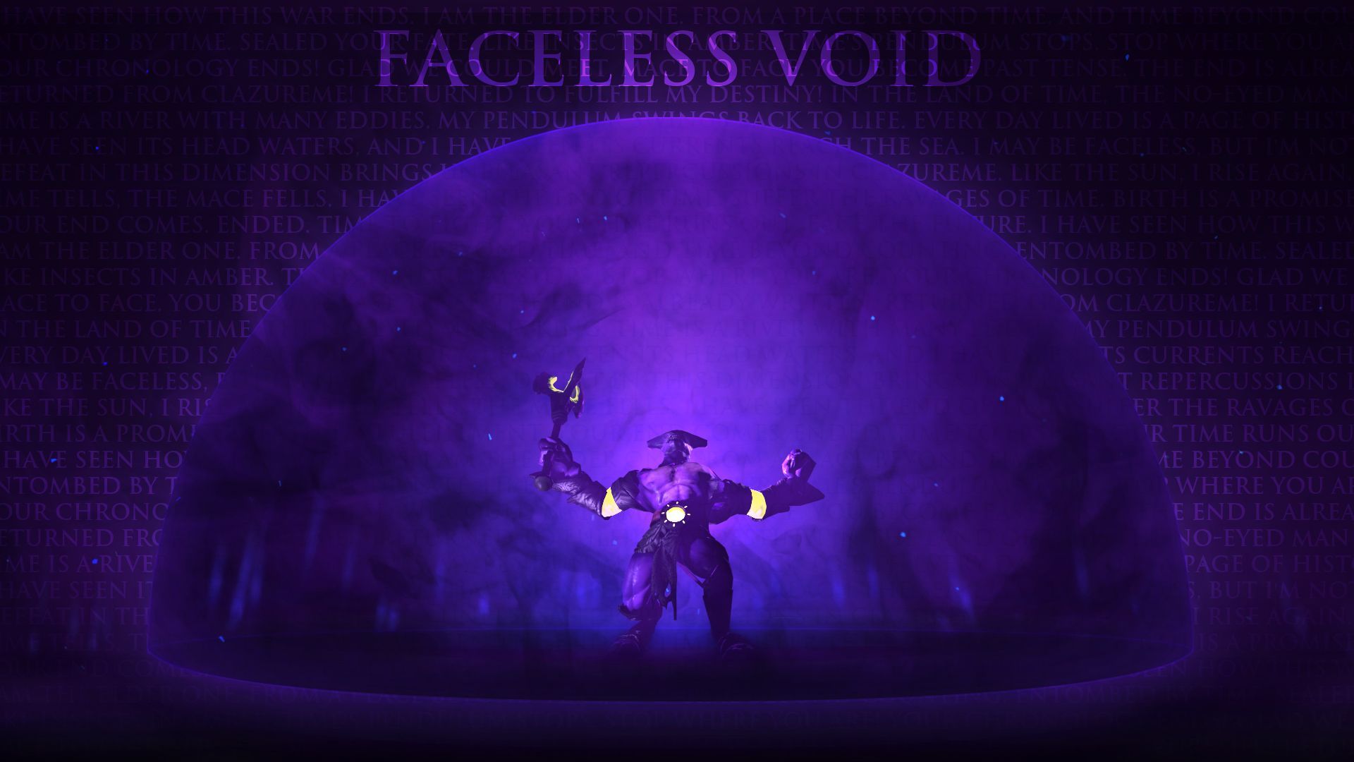 dota 2 faceless void taunt