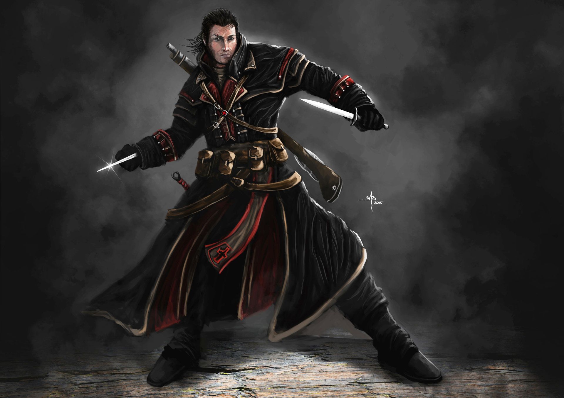 Assassin's Creed: Rogue Shay Concept Art