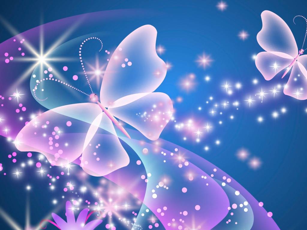 Free download Mystical Butterflies butterflies Wallpaper 1024x768